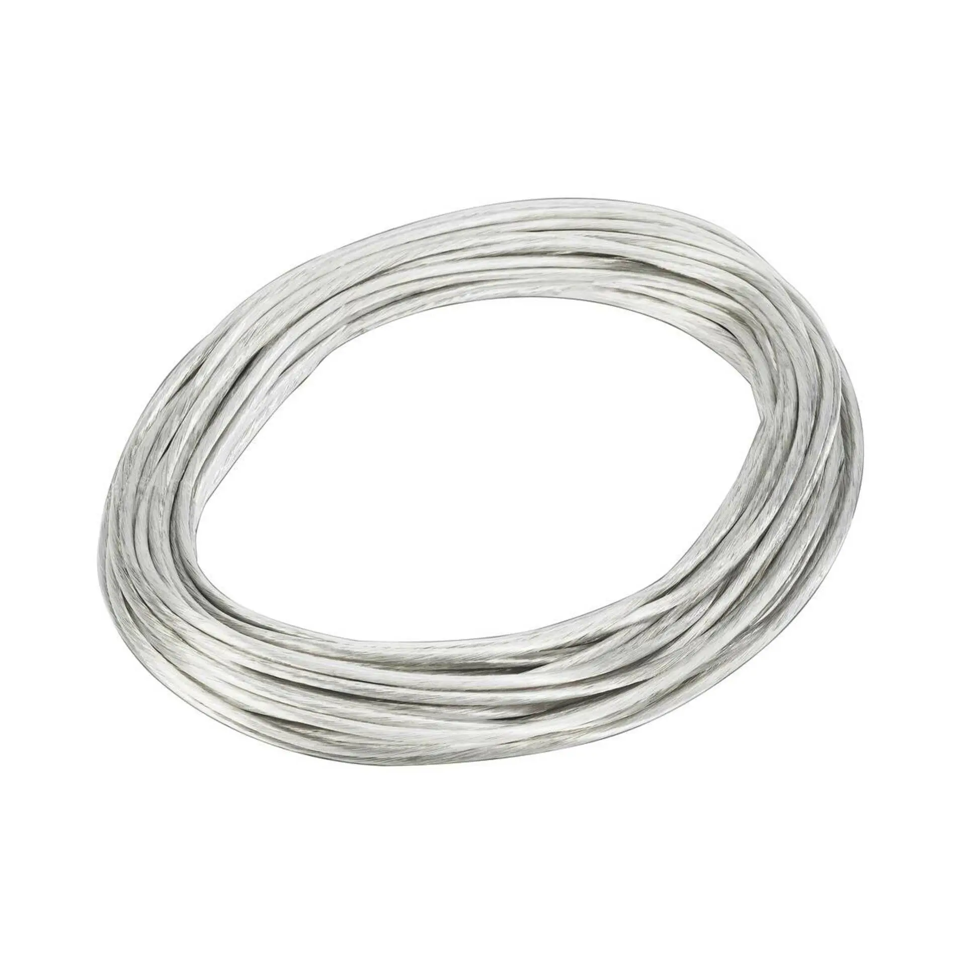 BIG WHITE SLV NÍZKONAPĚŤOVÉ LANO, pro nízkonapěťový lanový systém TENSEO, bílý, 6mm, 20 m 139051