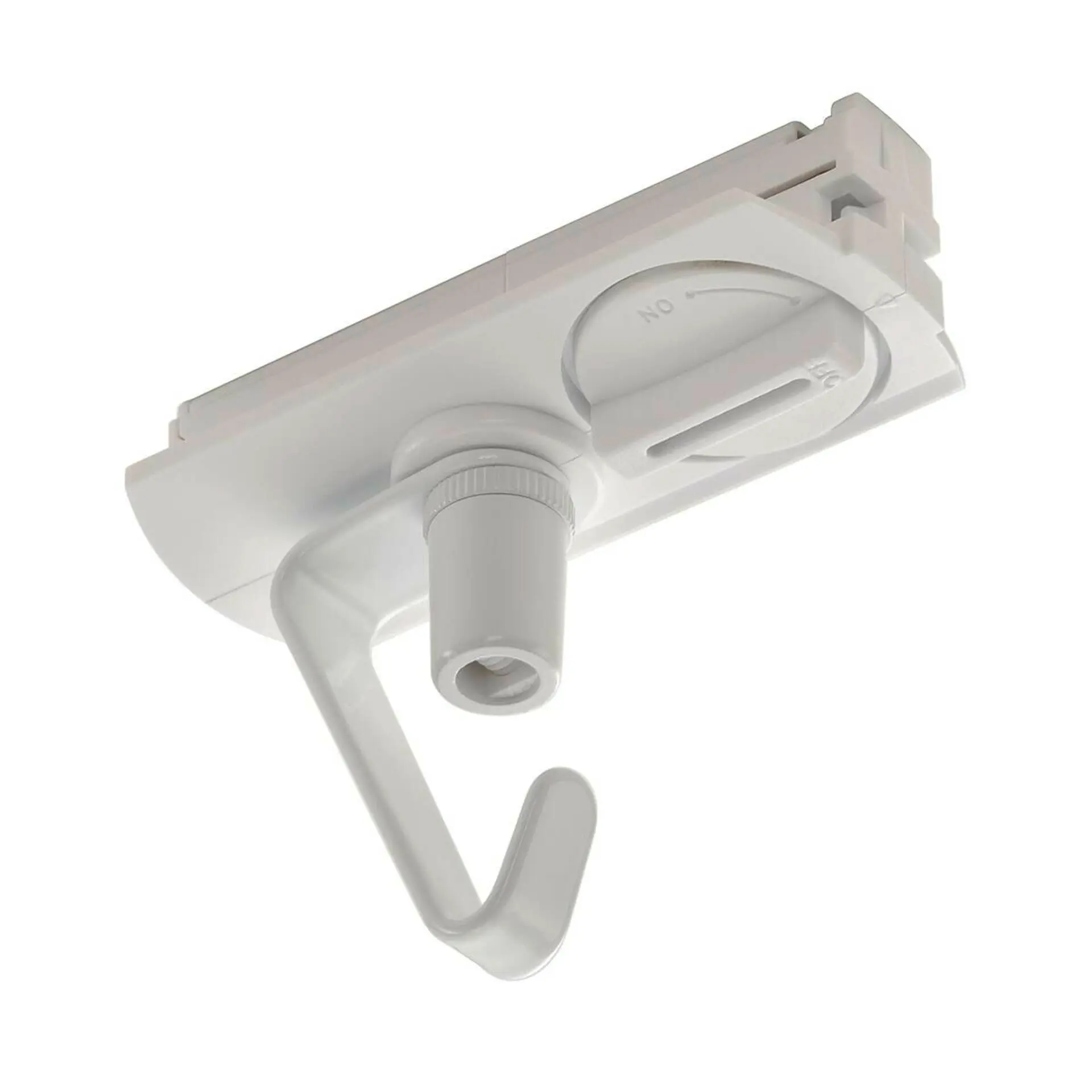 LA 143171 Adapter s háčkem pro jednookr. lištu bílá 230V - BIG WHITE (SLV)
