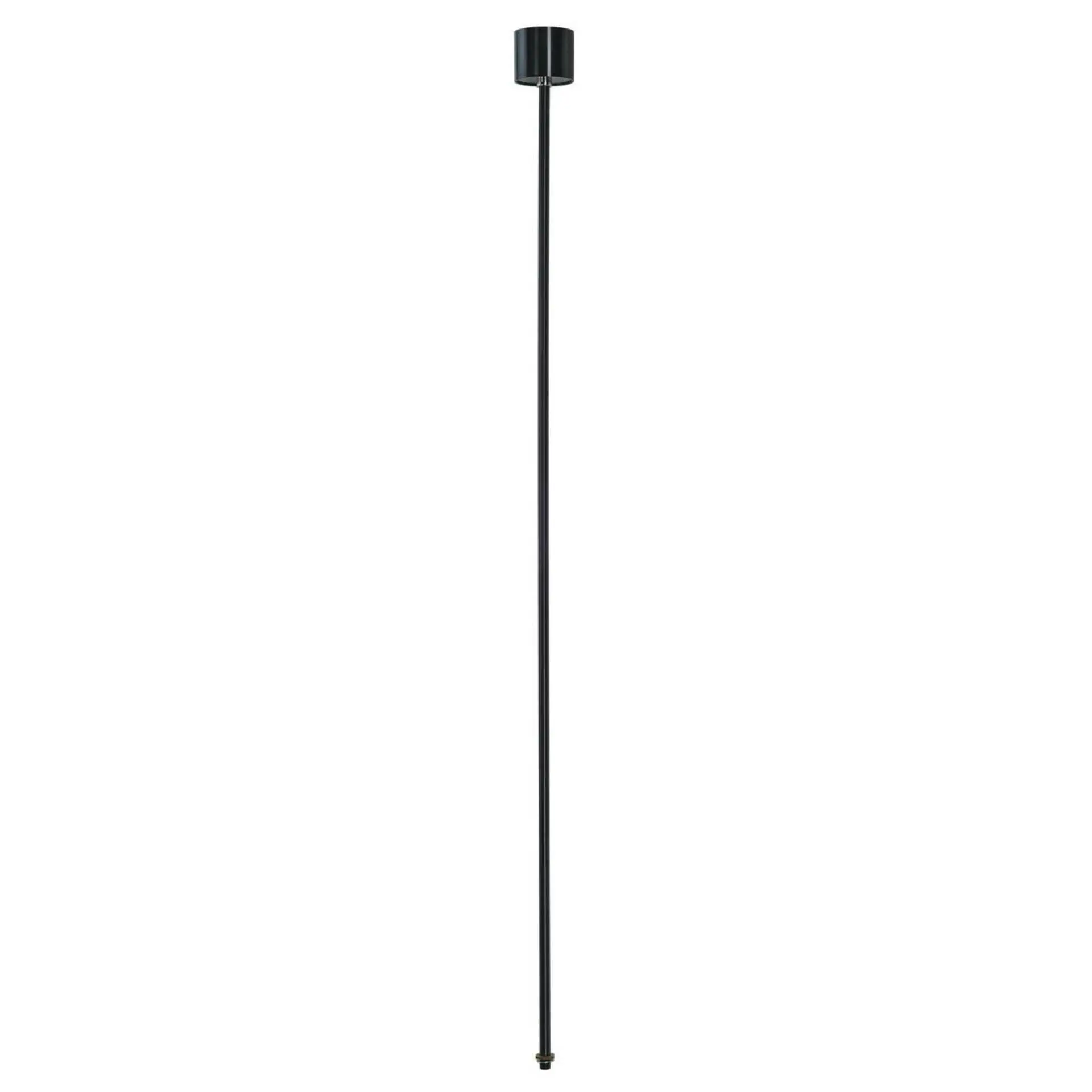 BIG WHITE SLV VÝKYVNÝ ZÁVĚS, pro vysokonapěťovou 3fázovou nástavnou přípojnici EUTRAC, pevný, černý, 120 cm, závit M13 145710