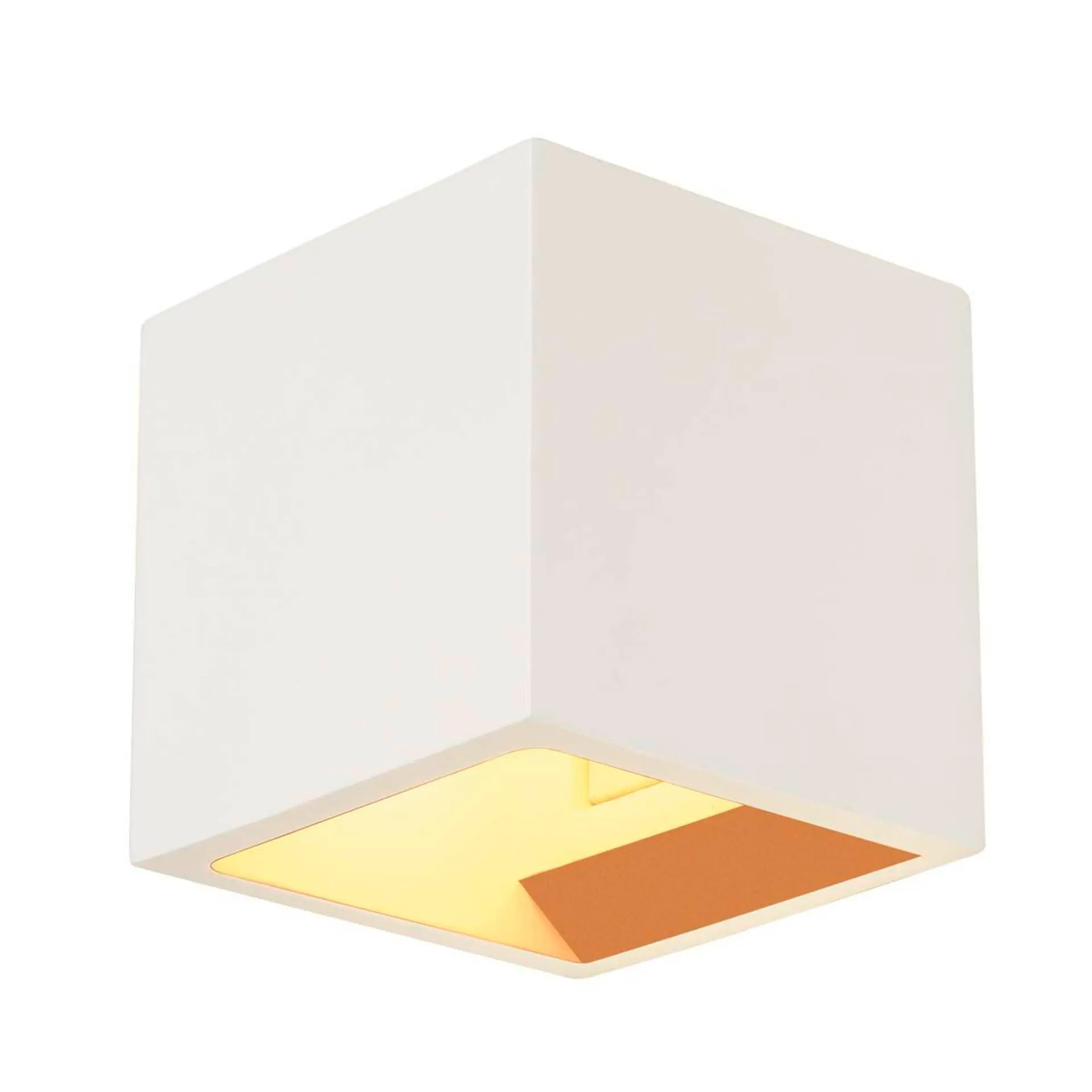 LA 148018 PLASTRA CUBE sádrová 230V G9 42W - BIG WHITE (SLV)