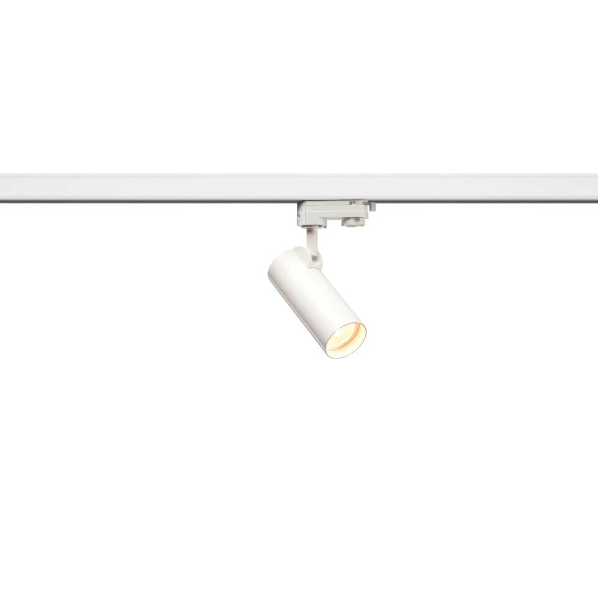 BIG WHITE SLV HELIA 50, zářivka na 3fázovou vysokonapěťovou napájecí kolejnici, LED, 3000K, bílá, 35°, vč. 3fázového adaptéru 152961