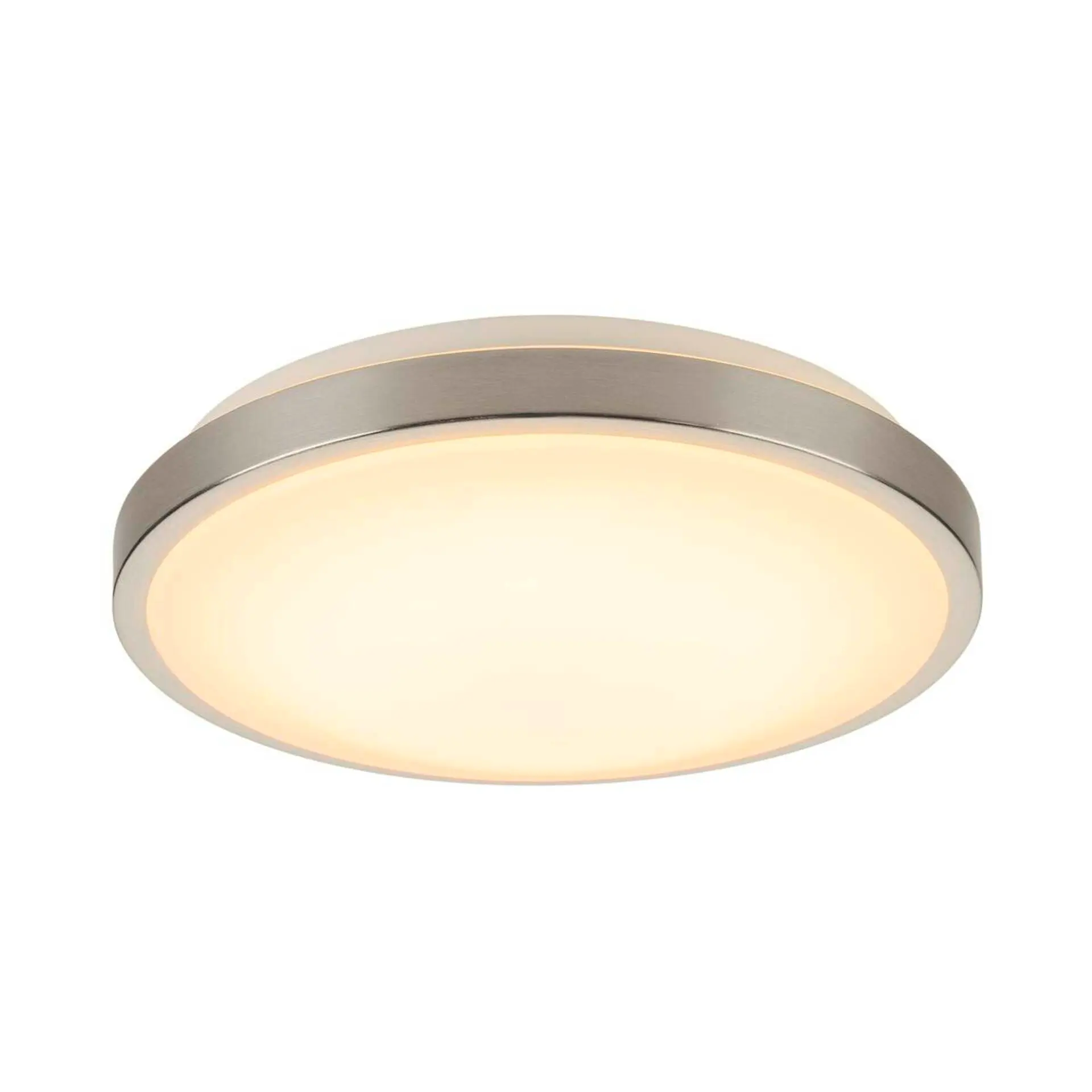 BIG WHITE SLV MARONA, stropní svítidlo, LED, 3000K, kulaté, kartáčovaný Al, 4x3W 155156