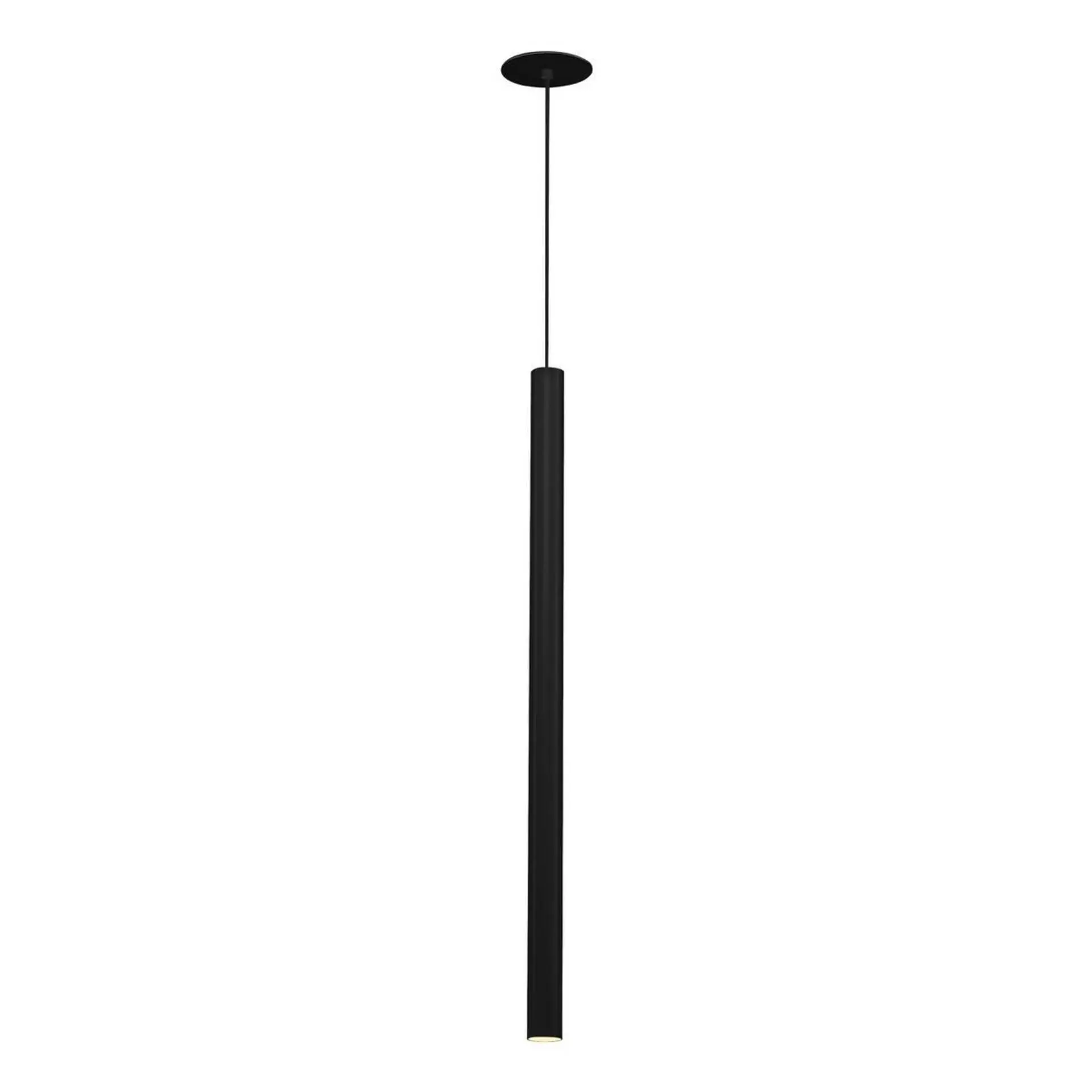 BIG WHITE SLV HELIA 60, závěsné svítidlo, LED, 3000K, kulaté, černé, plochá rozeta k vestavbě, 7,5W 158400