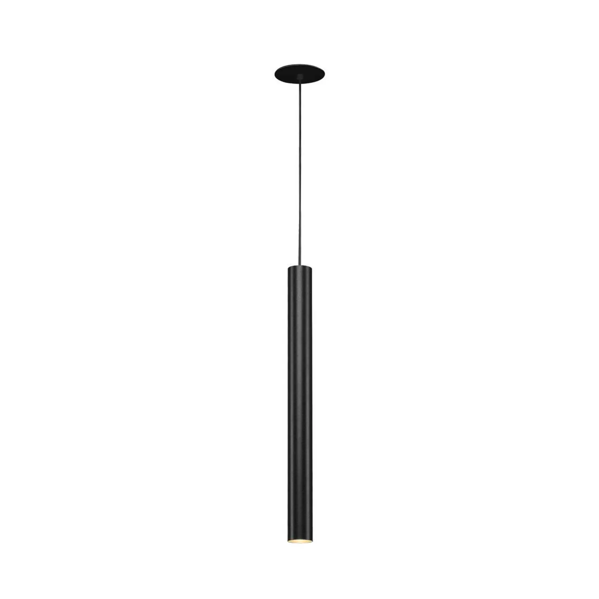 LA 158410 HELIA 45 závěsné svítidlo LED 3000K kulaté černé plochá rozeta 9W - BIG WHITE (SLV)
