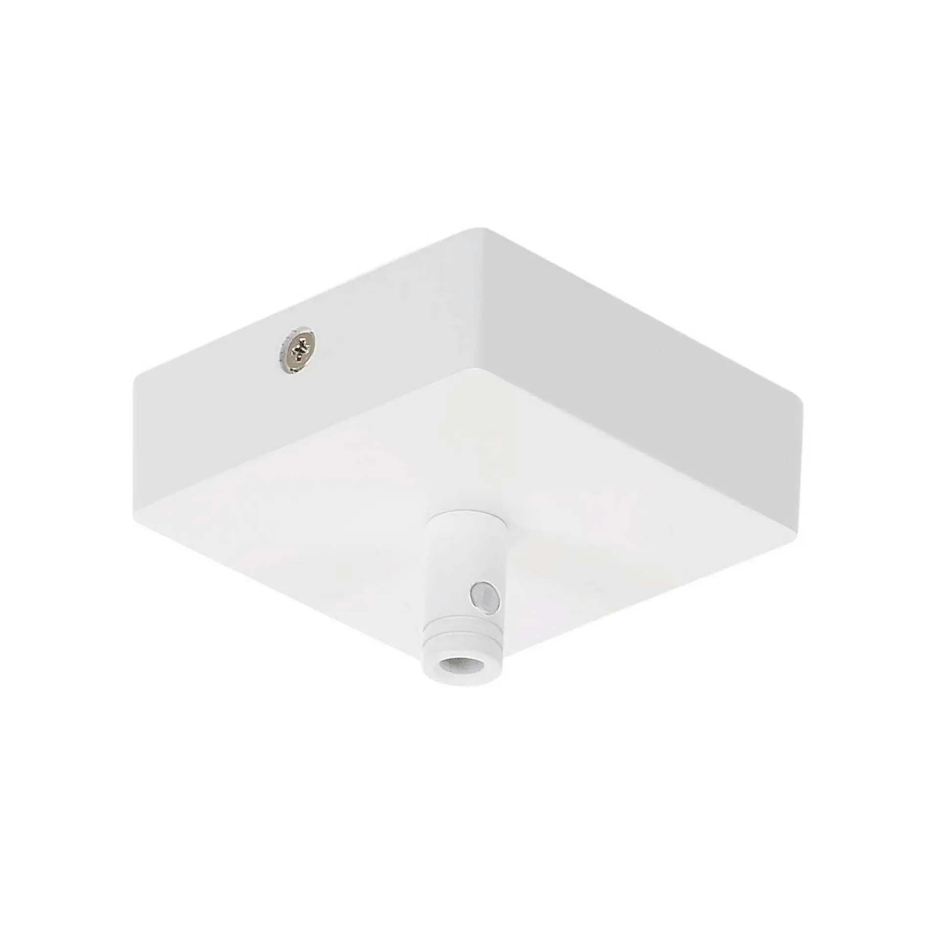 LA 210061 Stropní rozeta GLENOS, bílá matná, 8,5x8,5x2,7 cm, s odlehčovacím profilem - BIG WHITE (SLV)