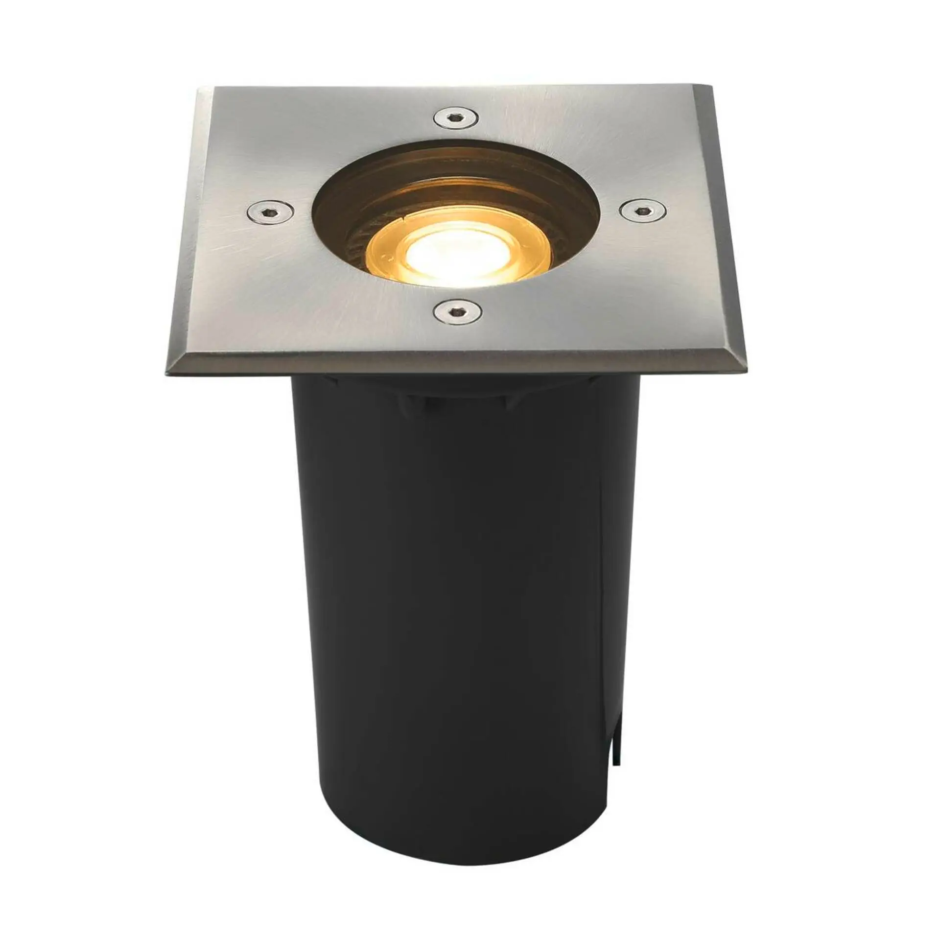 LA 227684 SOLASTO čtvercová  nerez 230V GU10 6W IP55 - BIG WHITE (SLV)