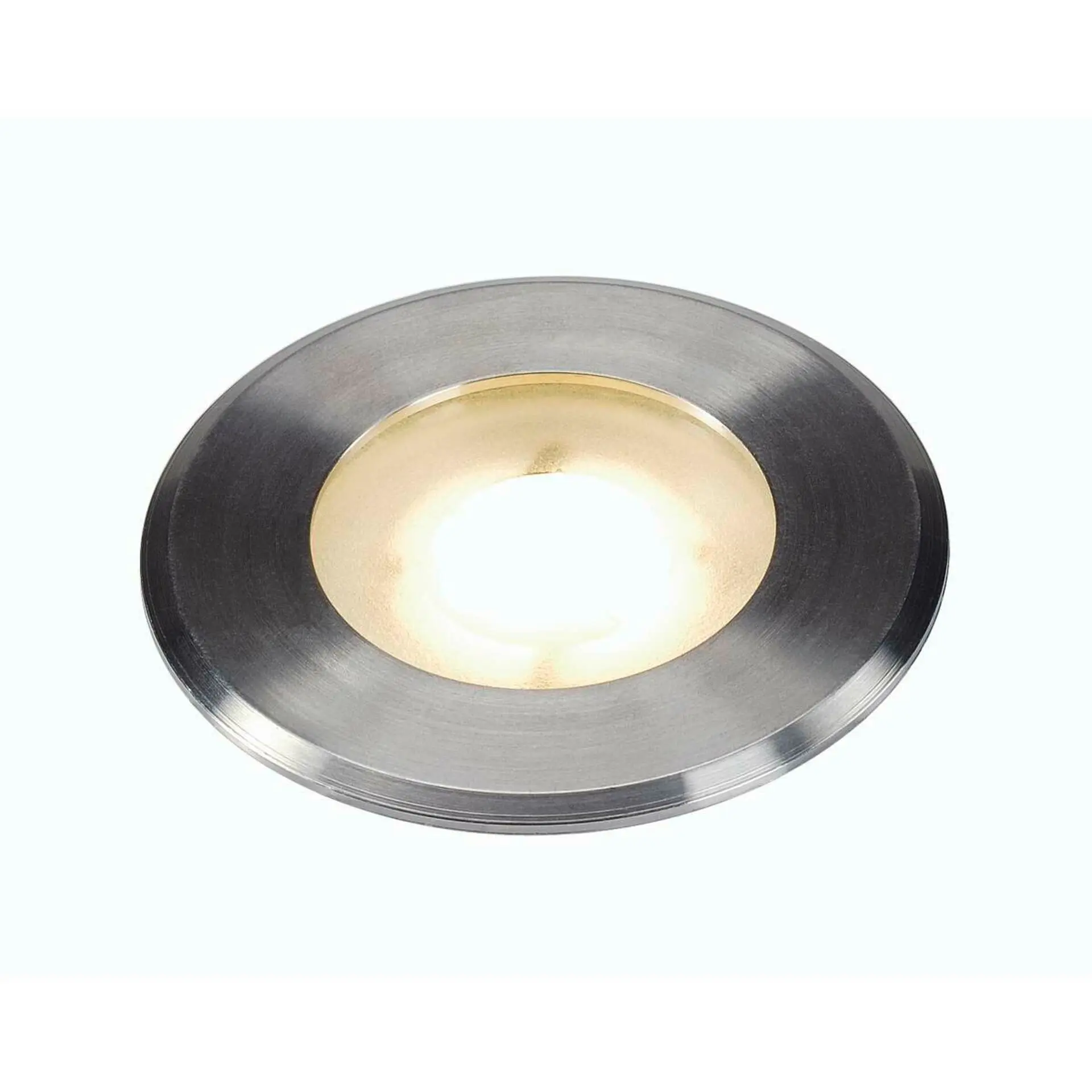 Nájezdové LED svítidlo SLV DASAR FLAT 80 IP67 3000K nerez 228412