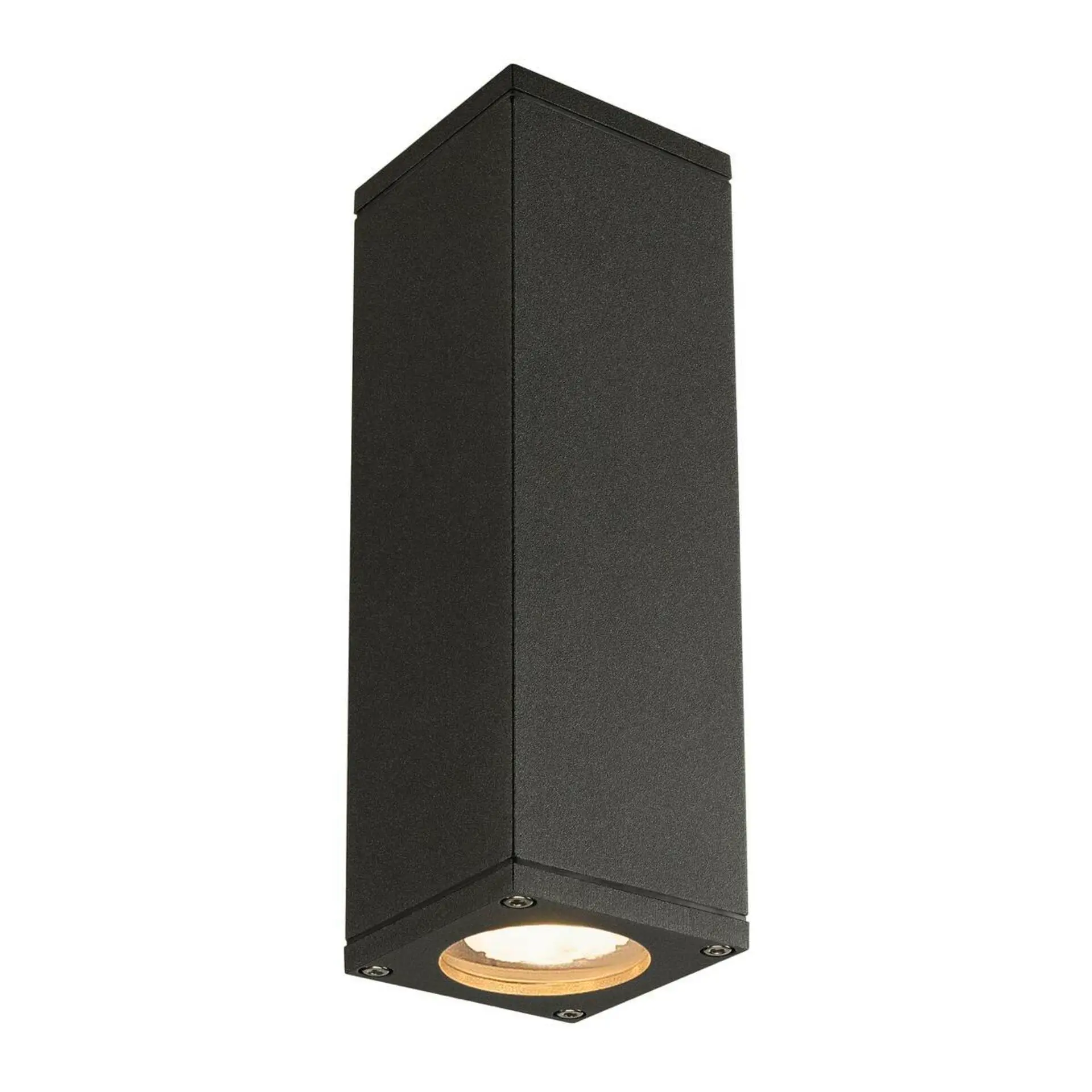 Venkovní nástěnné svítidlo SLV THEO IP44 GU10 2x35W antracit 229535 bez žárovek