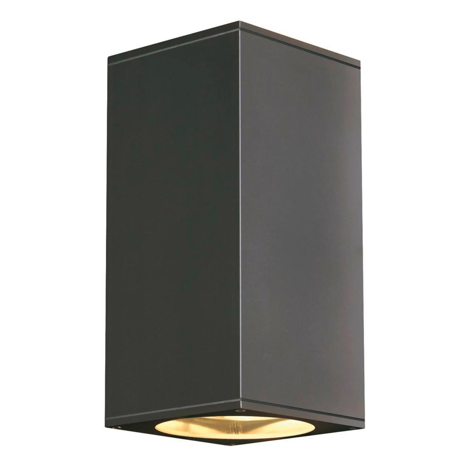 LA 229575 Nástěnné svítidlo BIG THEO UP/DOWN OUT, hranaté, antracit, ES111, max. 2x75 W - BIG WHITE (SLV)
