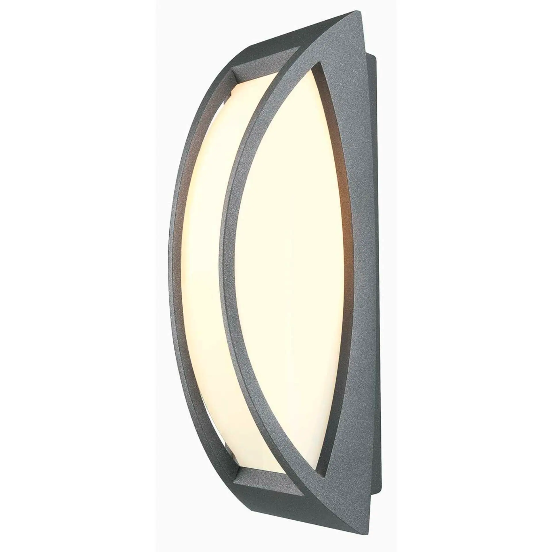 LA 230445 Venkovní svítidlo MERIDIAN ii nástěnná antracit 230V E27 24W, IP54 - BIG WHITE (SLV)