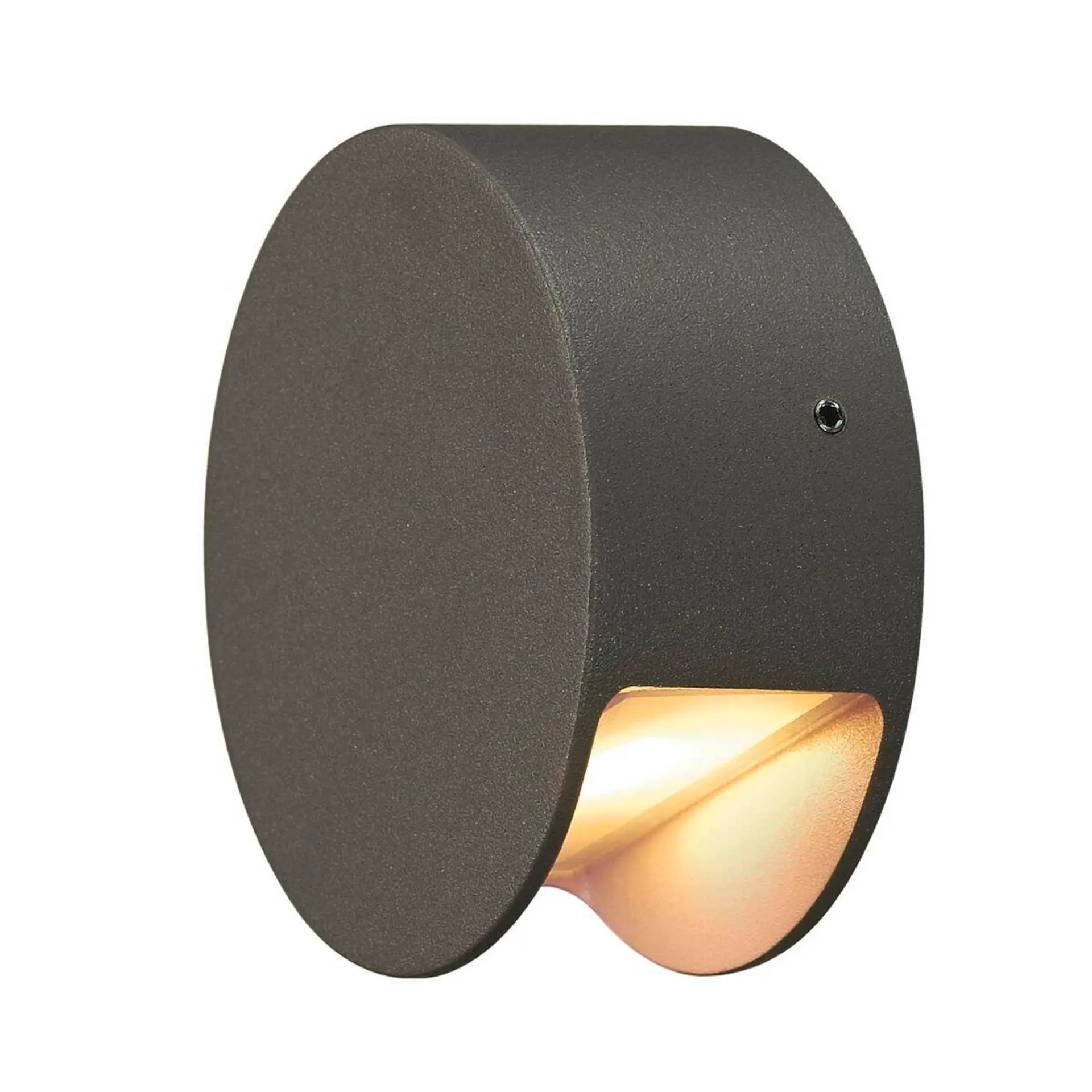 BIG WHITE SLV PEMA, nástěnné svítidlo, LED, 3000K, antracit, 3,3 W 231015