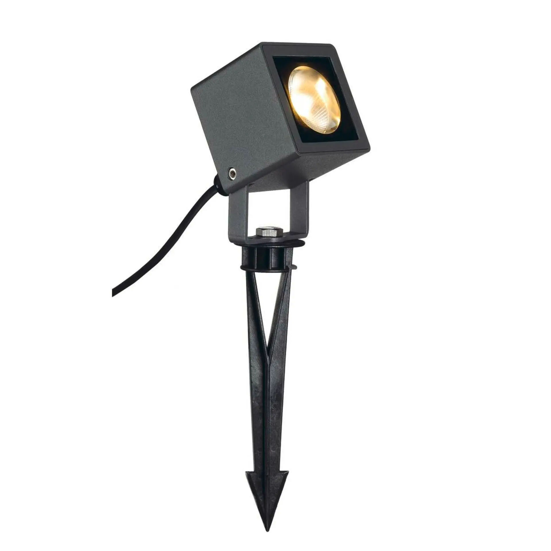 LA 231035 NAUTILUS čtvercový LED antracitová 230V/700mA COB LED 6.7W 55° IP65 3000K - BIG WHITE (SLV)