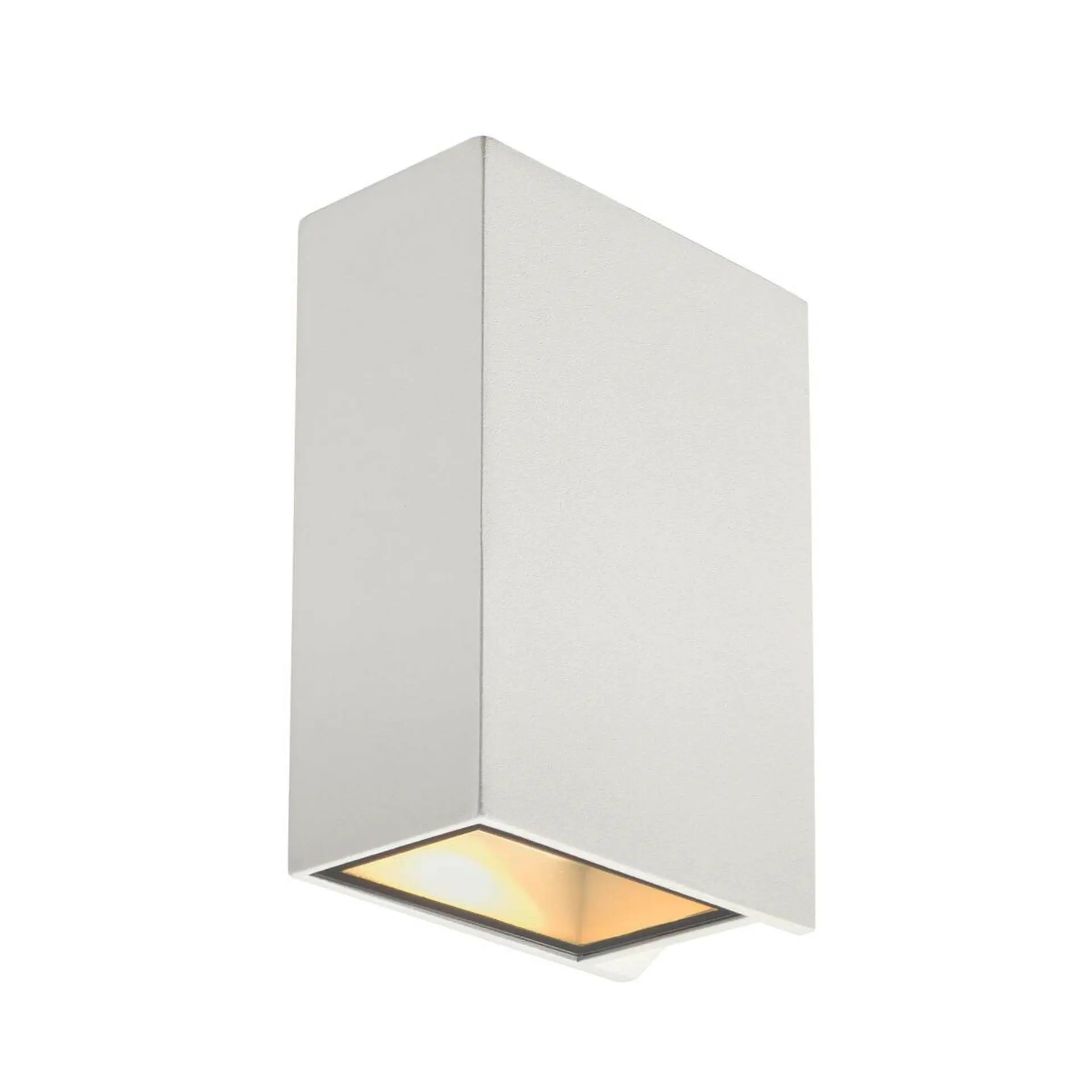 LA 232441 Nástěnné svítidlo QUAD XL 2, hranaté, bílé, LED, 2x3,2 W, 3000K - BIG WHITE (SLV)