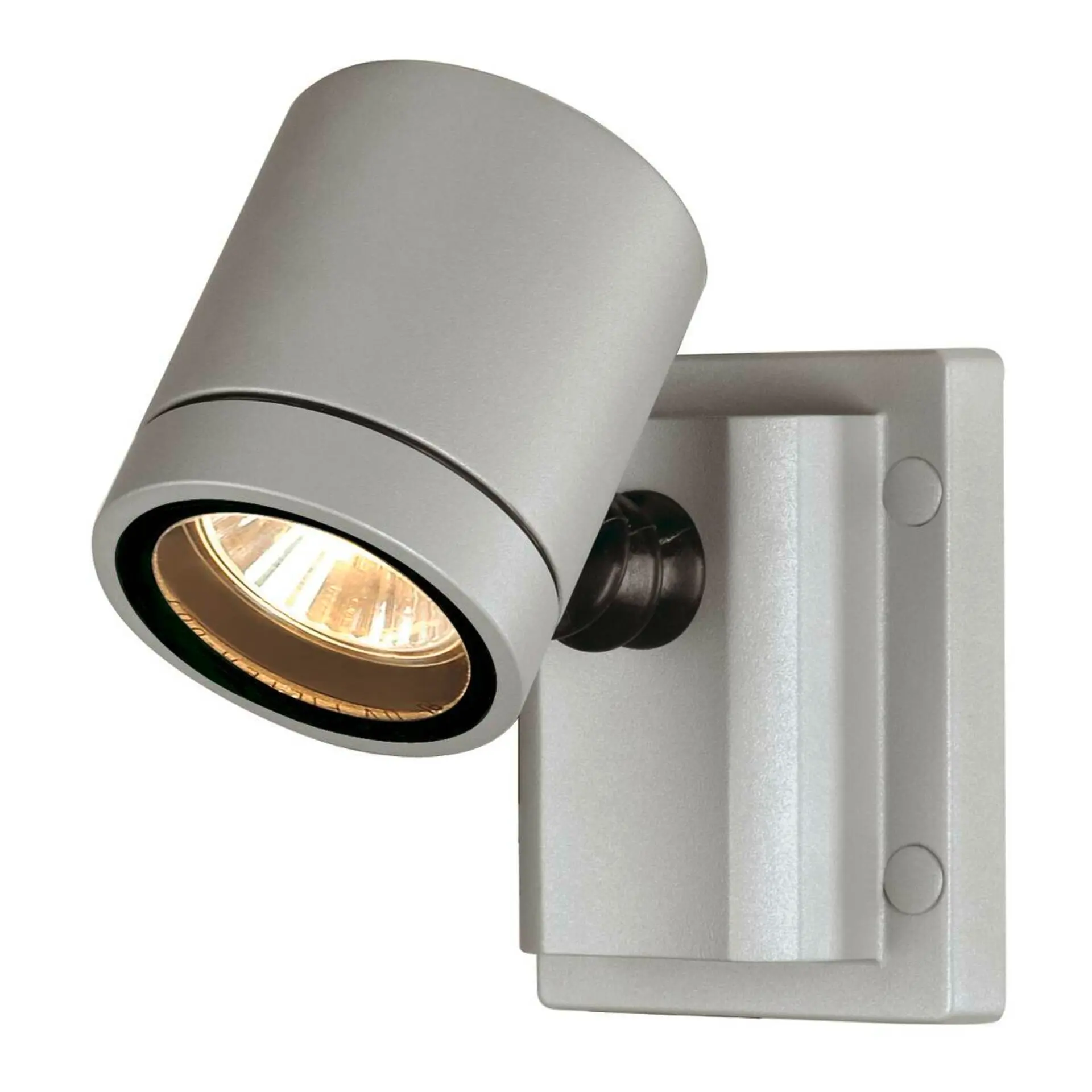 LA 233104 NEW MYRA nástěnná stříbrnošedá 230V GU10 50W IP55 - BIG WHITE (SLV)