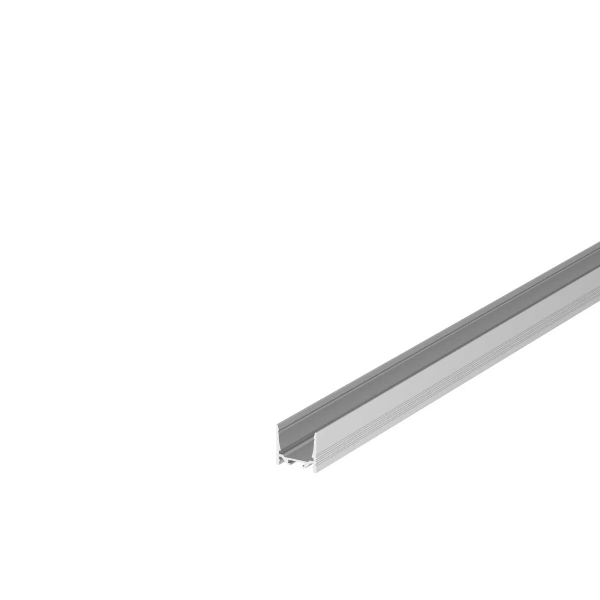 BIG WHITE SLV GRAZIA 20, profil na stěnu, LED, standard, drážkovaný, 3m, hliník 1000514