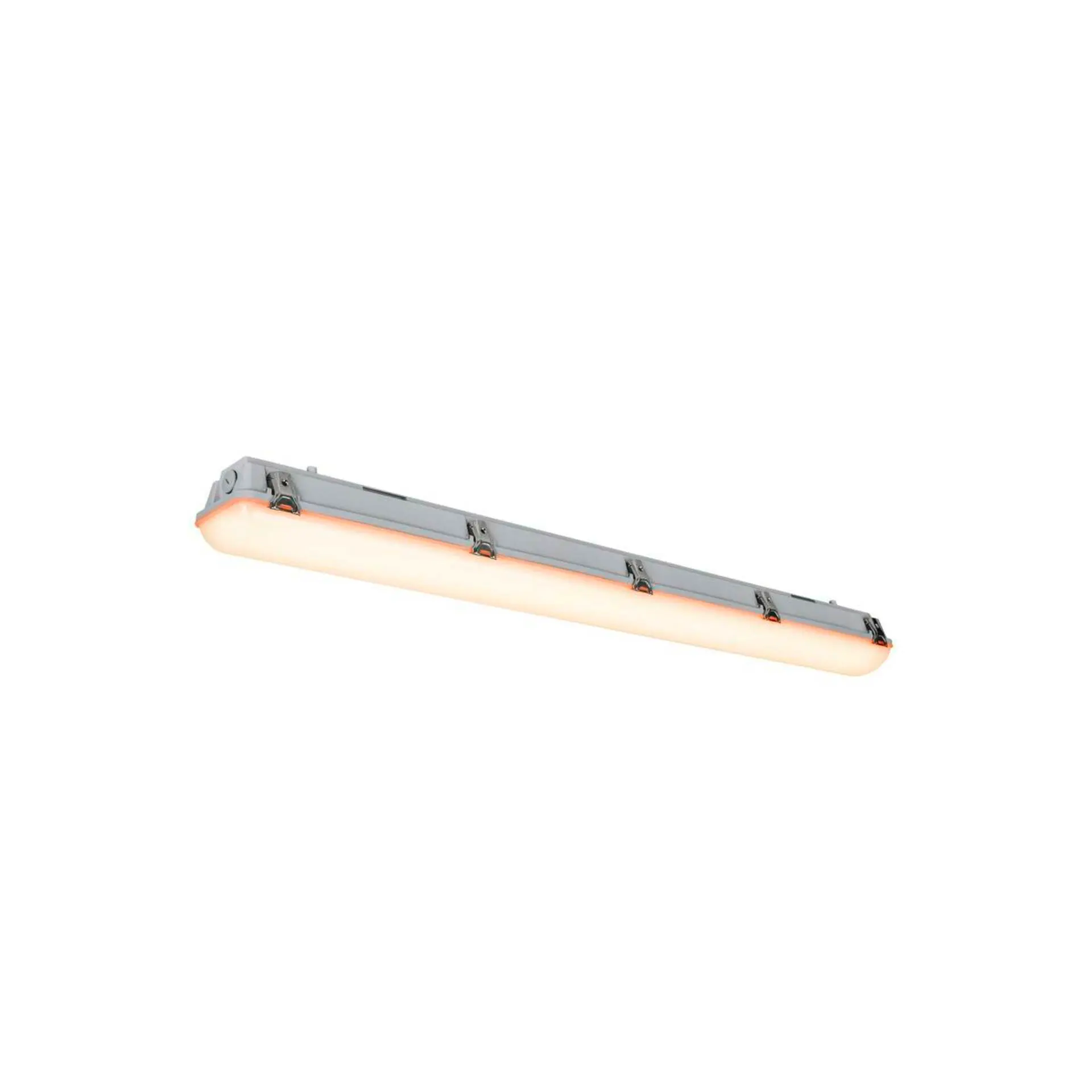 BIG WHITE SLV IMPERVA 120 CW LED, vnitřní nástěnné a stropní nástavbové svítidlo, IP66, šedá, 3000K 1001314