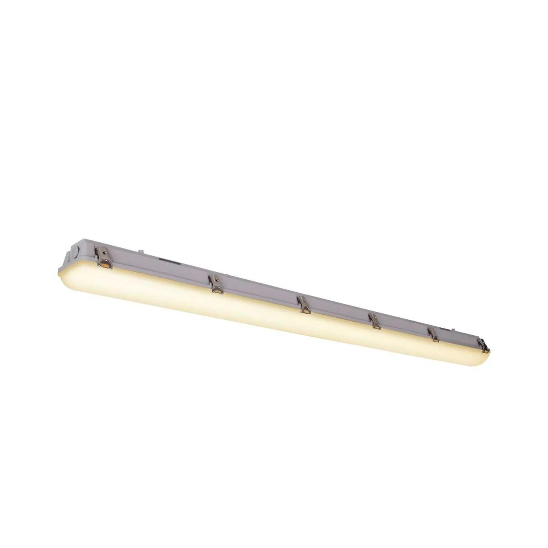 BIG WHITE SLV IMPERVA 150 CW LED, vnitřní nástěnné a stropní nástavbové svítidlo, IP66, šedá, 4000K 1001317