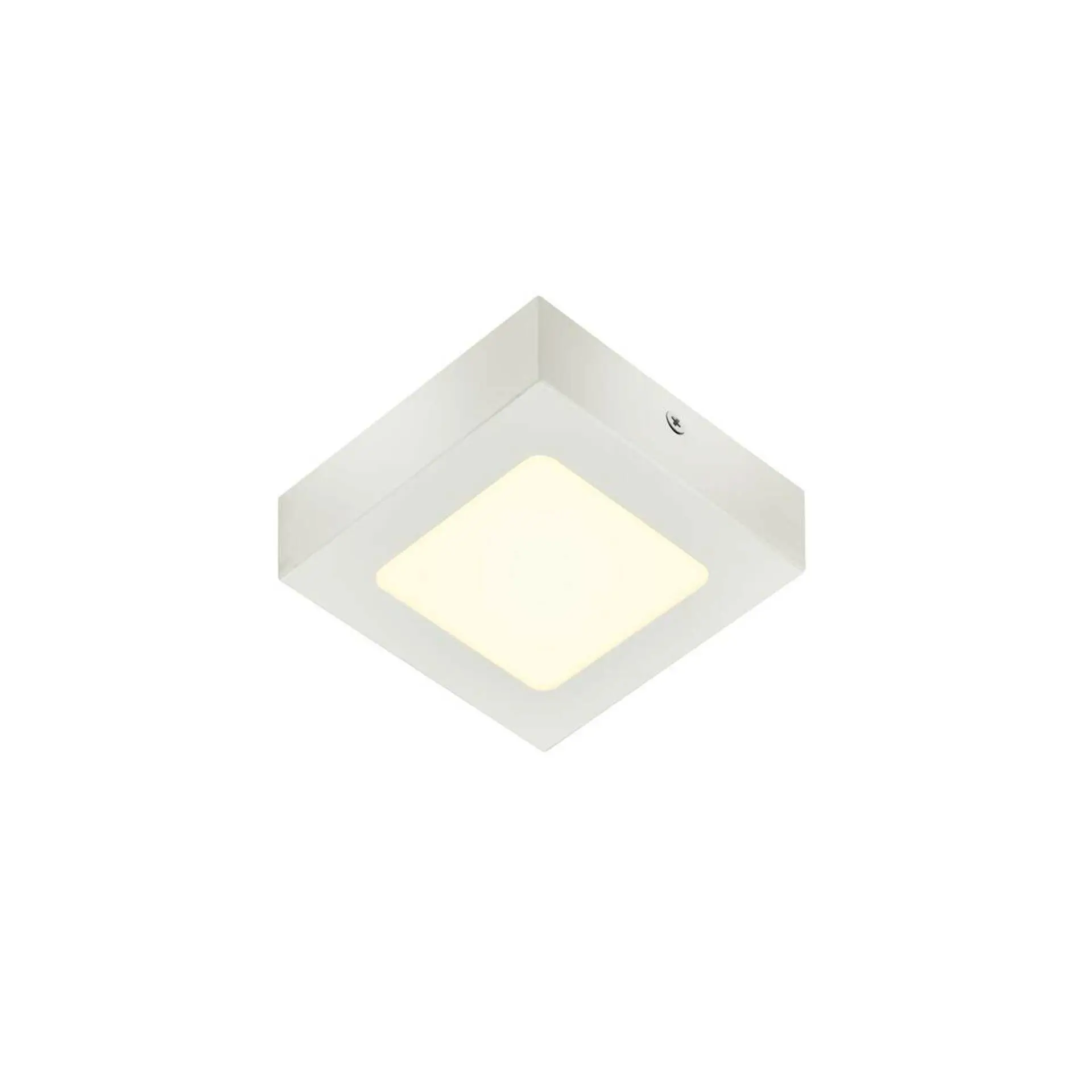 LA 1004703 SENSER 12 CW vnitřní LED nástěnné a stropní přisazené svítidlo hranaté bílé, 4000 K - BIG WHITE (SLV)