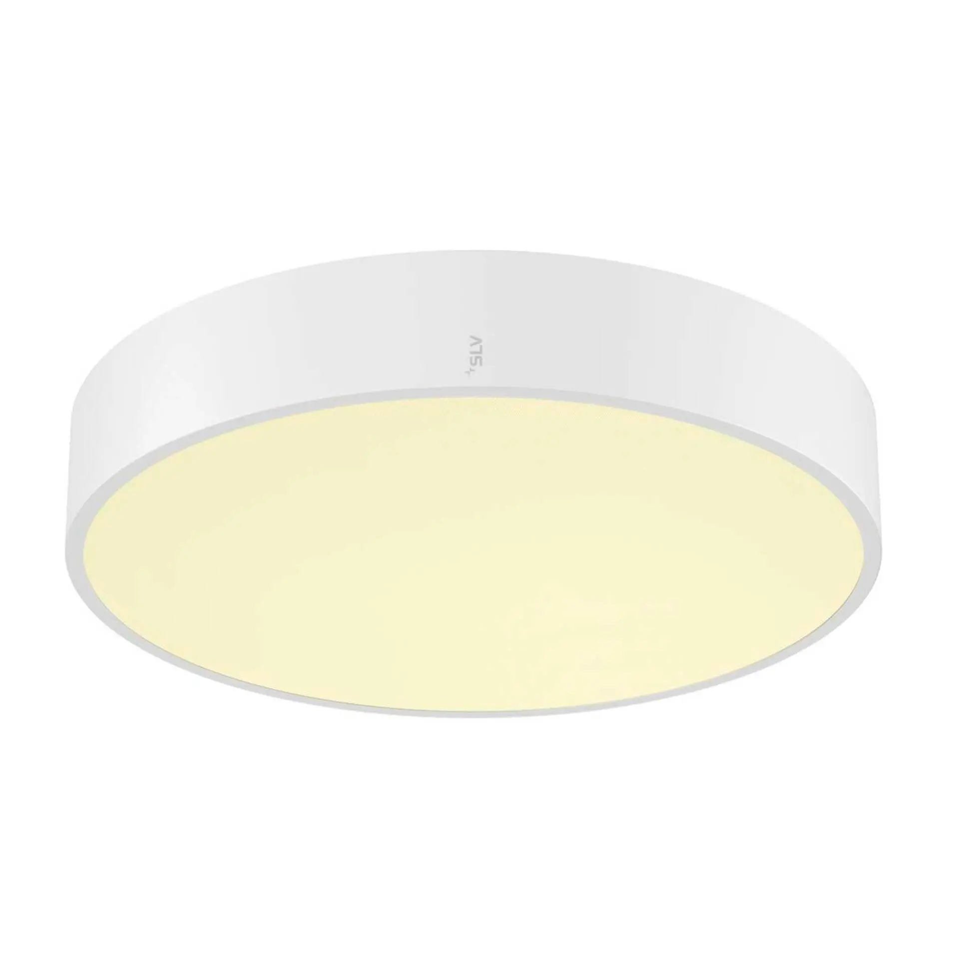 VÝPRODEJ VZORKU BIG WHITE SLV MEDO PRO 40 nástěnné a stropní nástavbové svítidlo, kulaté, 3000/4000K, 19W, DALI, Touch, 70°, UGR<19, DC, černá 1006414
