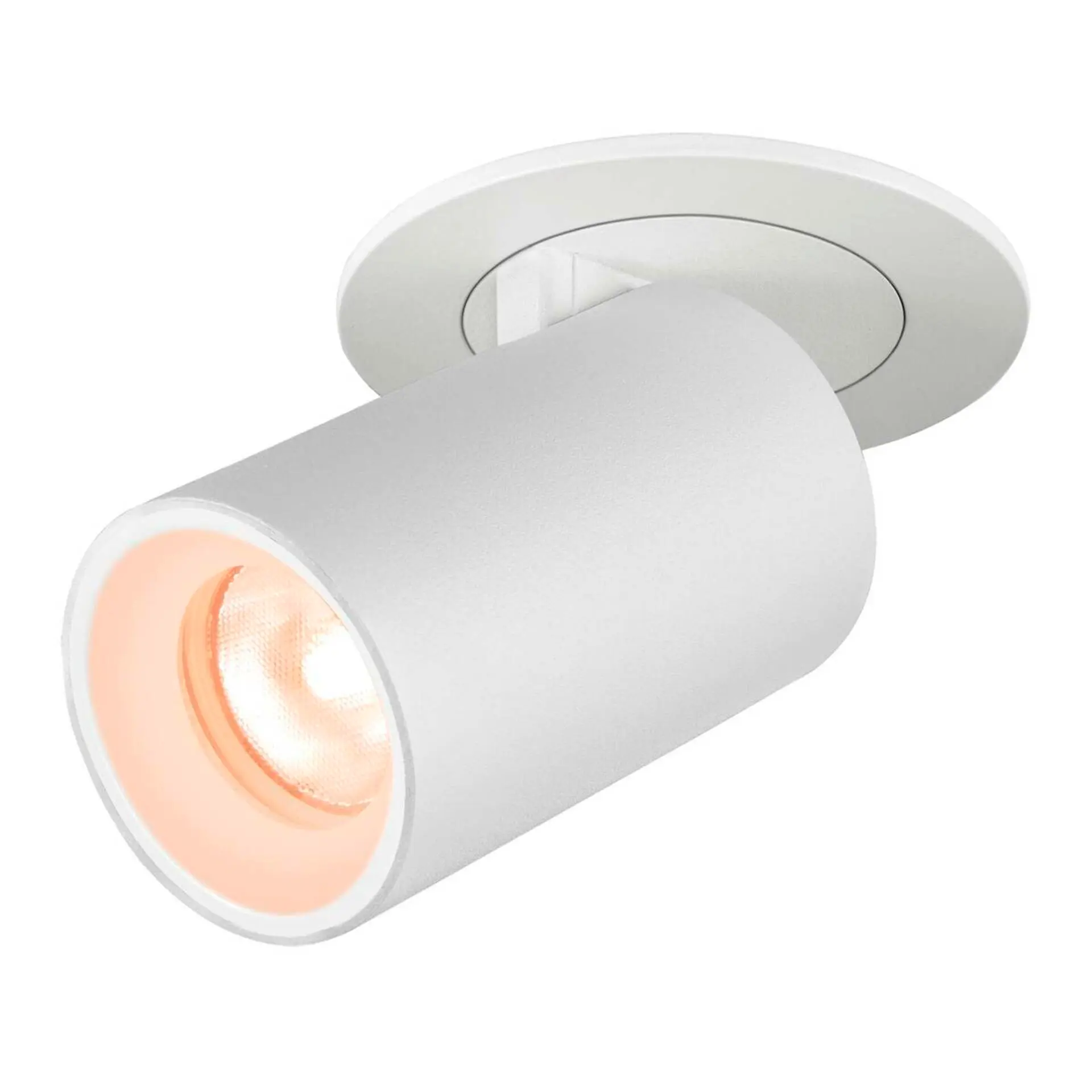 BIG WHITE SLV NUMINOS PROJECTOR XS stropní zápustné svítidlo, 2700 K, 20d, válcové, bílé/bílé 1006877