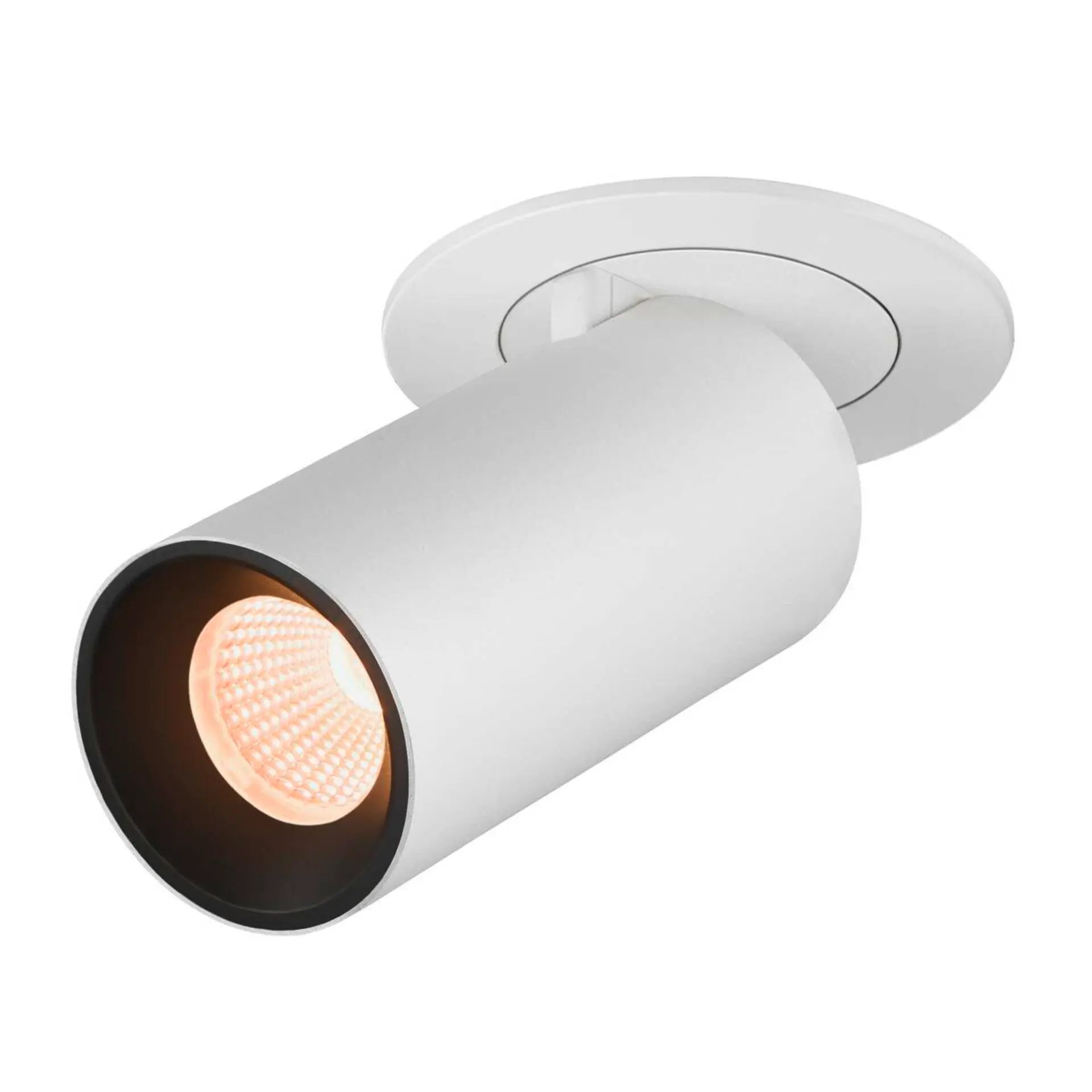 VÝPRODEJ VZORKU BIG WHITE SLV NUMINOS PROJECTOR S stropní zápustné svítidlo, 2700 K, 20d, válcové, bílé/černé 1006930