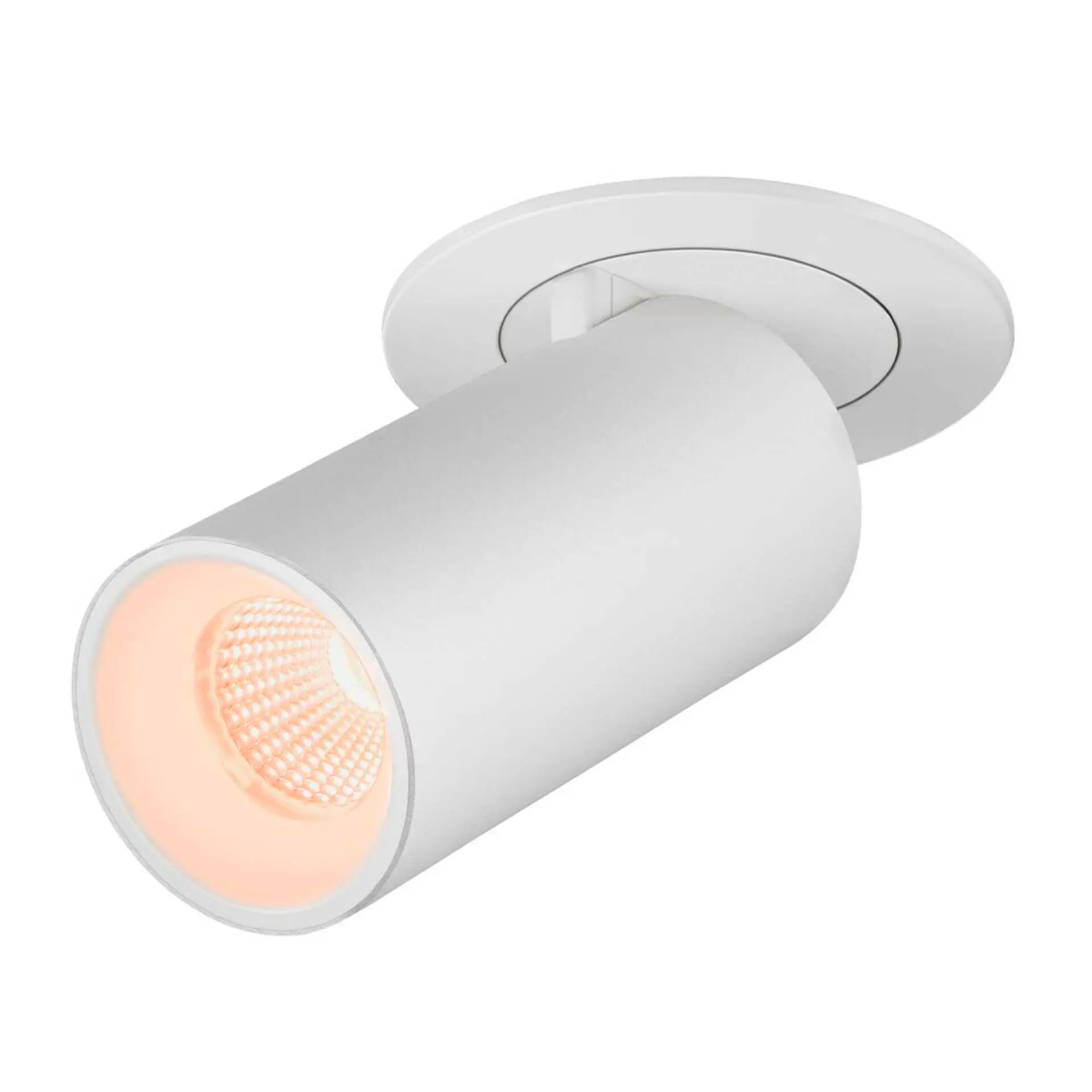 LA 1006931 NUMINOS® PROJECTOR S stropní zápustné svítidlo, 2700 K, 20°, válcové, bílé/bílé - BIG WHITE (SLV)