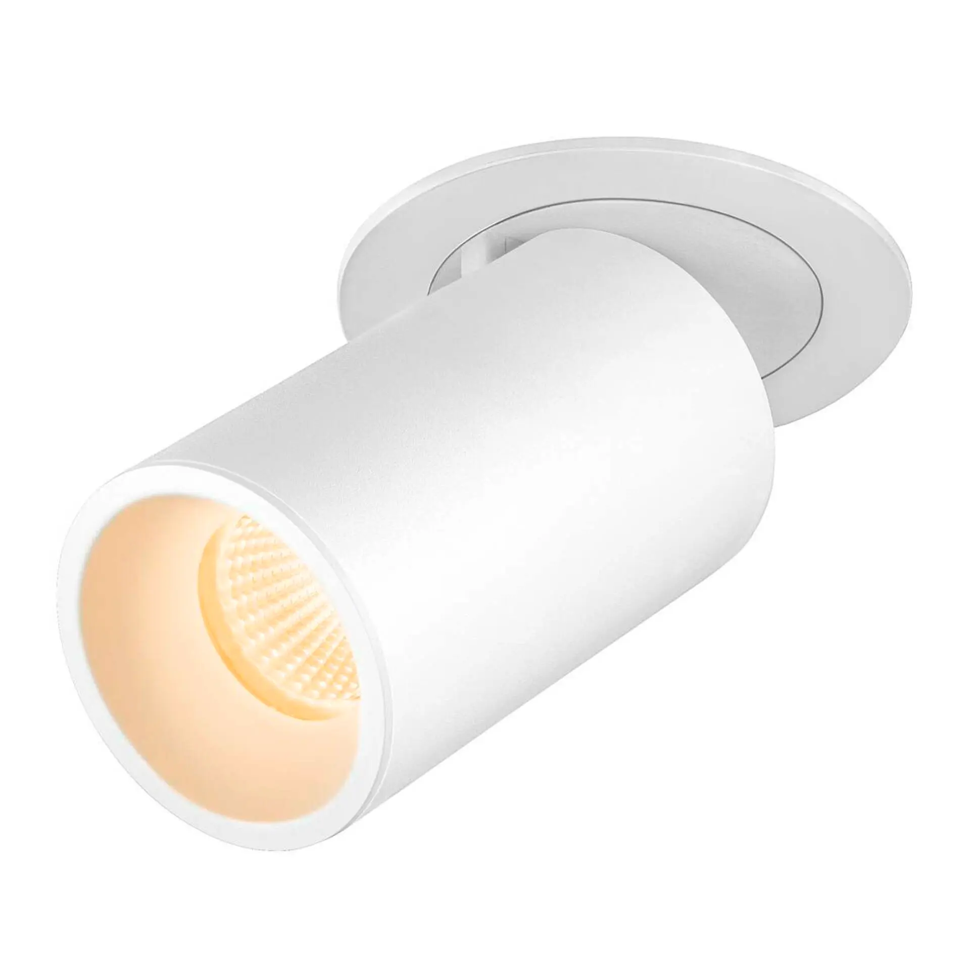 LA 1007009 NUMINOS® PROJECTOR M stropní zápustné svítidlo, 3000 K, 55°, válcové, bílé/bílé - BIG WHITE (SLV)
