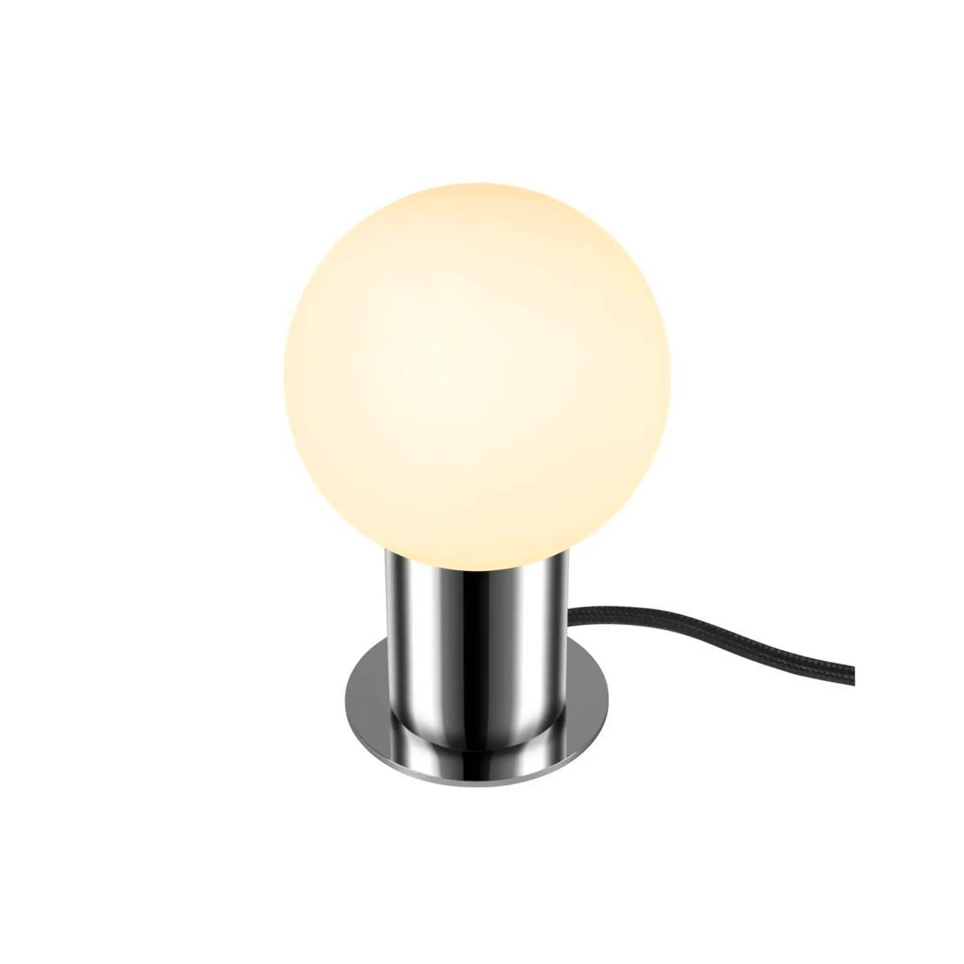 BIG WHITE SLV VARYT stolní lampa, E14, IP20, chrom 1007621