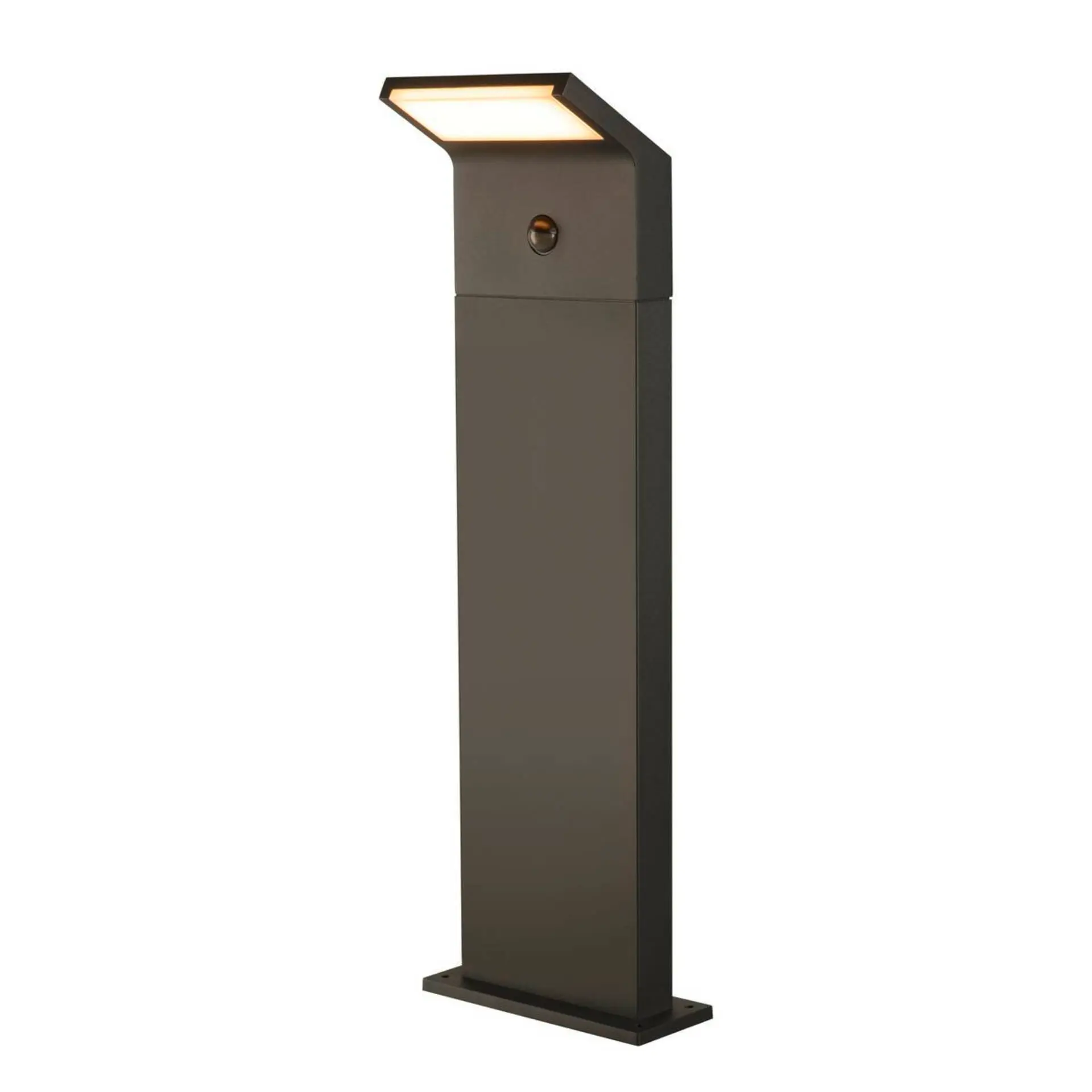 BIG WHITE SLV ORDI II POLE 70, SENSOR, volně stojící svítidlo, úhlové, 2200/3000 K, IP65, černé 1008727