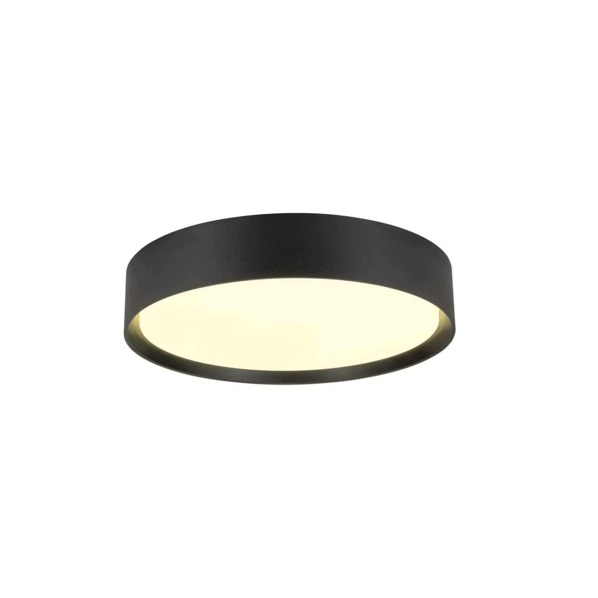LA 1008918 DECONA 30 CL, PHASE, stropní svítidlo pro povrchovou montáž, kulaté, 3000/4000K, 17 W, černá barva - BIG WHITE (SLV)
