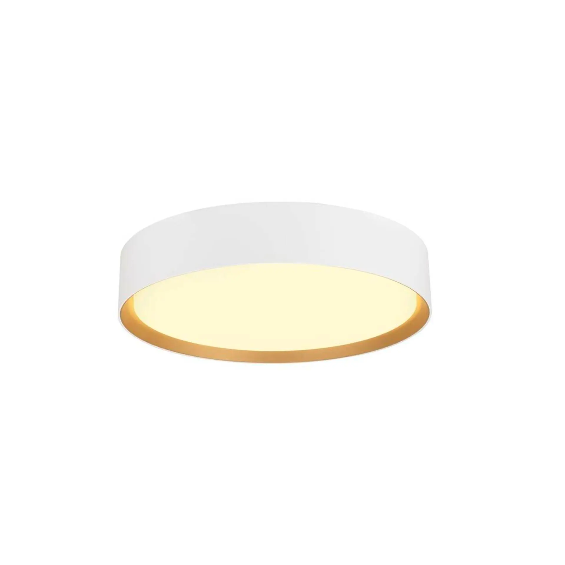 BIG WHITE SLV DECONA 30 CL, PHASE, povrchové stropní svítidlo, kulaté, 3000/4000K, 17 W, bílé/zlaté 1008919