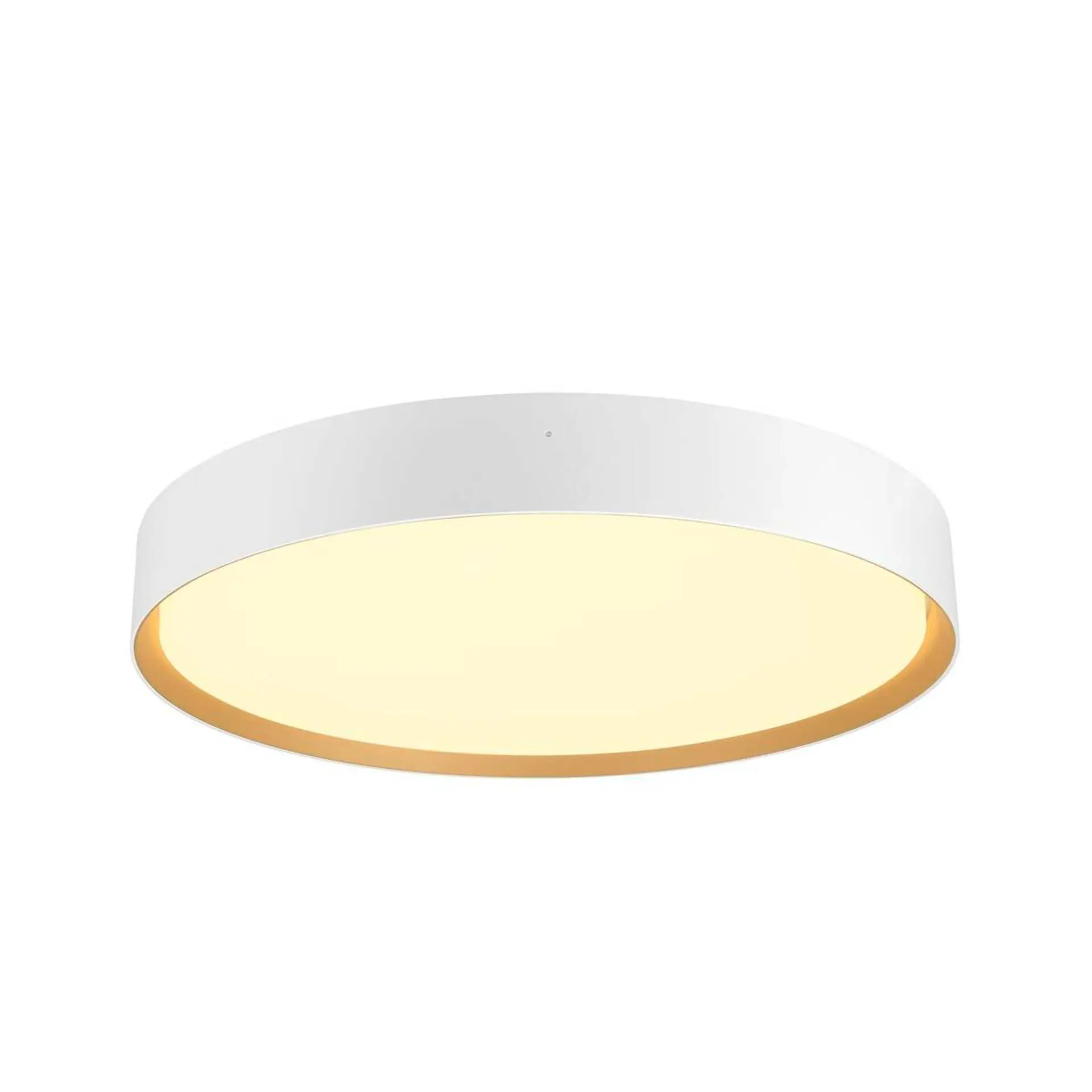 LA 1008923 DECONA 42 CL, PHASE, stropní světlo pro povrchovou montáž, kulaté, 3000/4000 K, 23 W, bílá / zlatá - BIG WHITE (SLV)