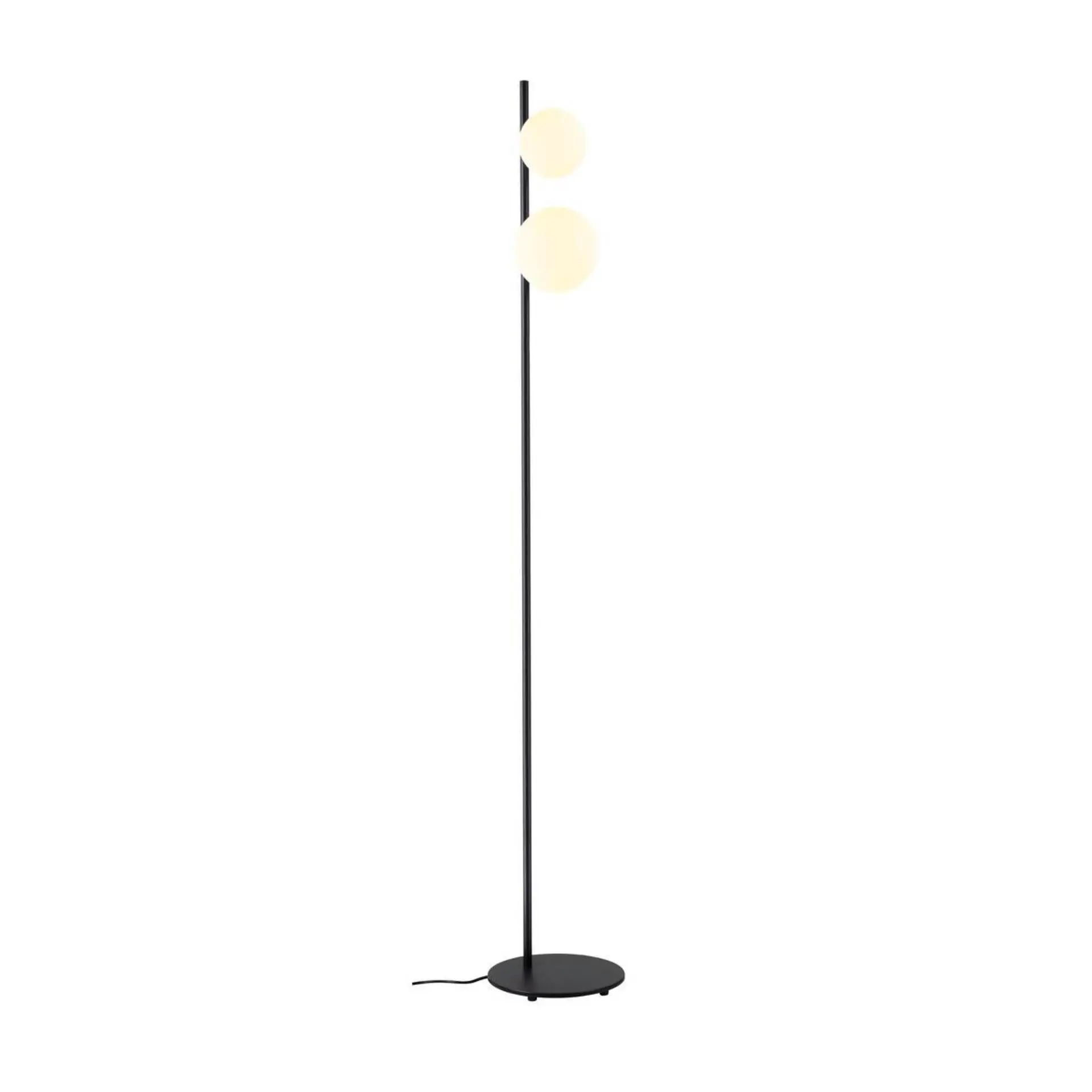 BIG WHITE SLV SUN FL G9, stojací lampa, kulatá, 1 x max. 5 W, IP20, černá 1009142
