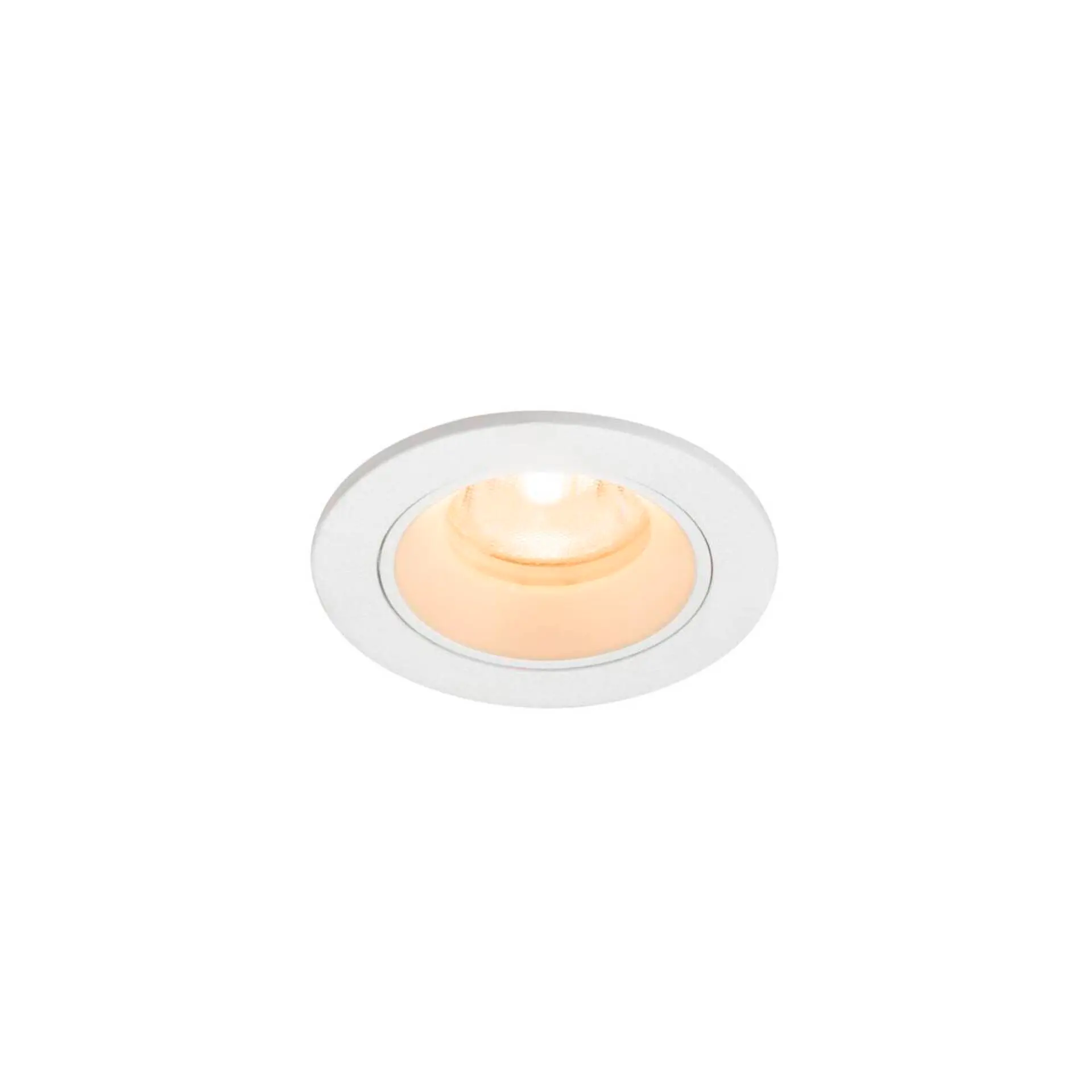 LA 1009284 NUMINOS® XS Stropní vestavné svítidlo, 2700 K, 40°, IP20, kulaté, bílé - BIG WHITE (SLV)
