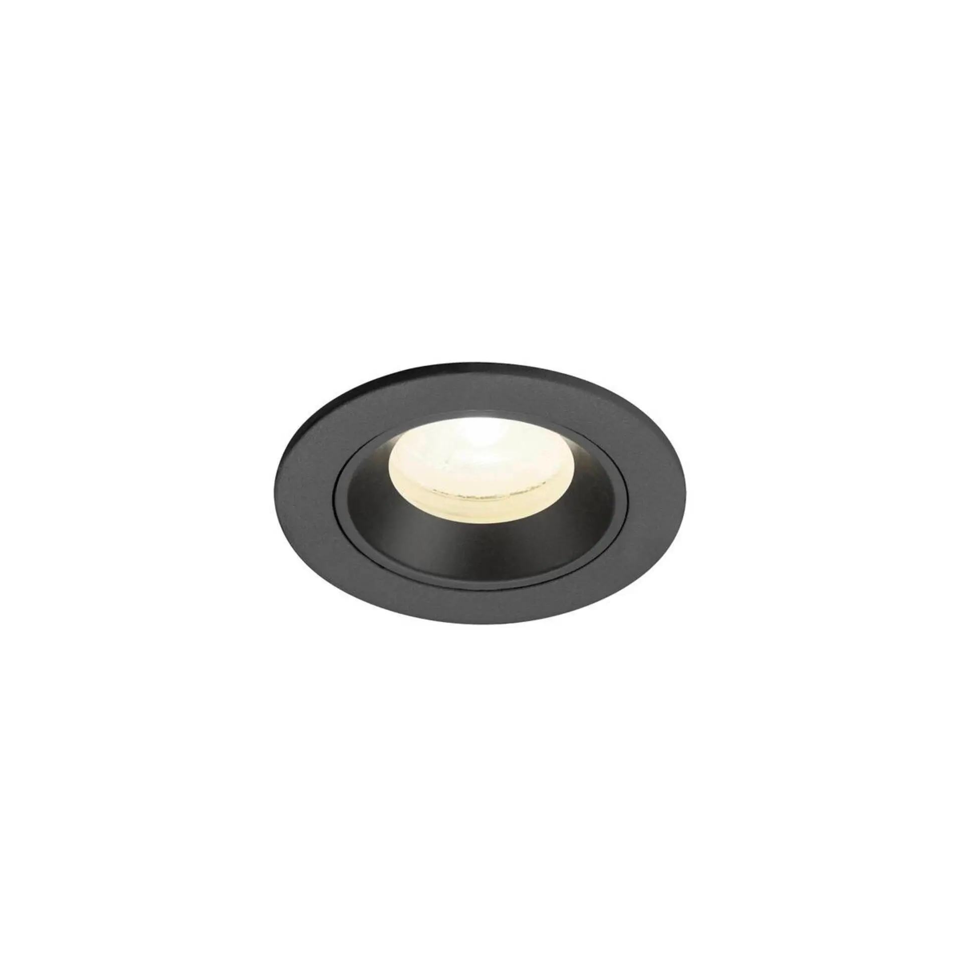LA 1009307 NUMINOS® XS Stropní vestavné svítidlo, 4000 K, 20°, IP20, kulaté, černé - BIG WHITE (SLV)