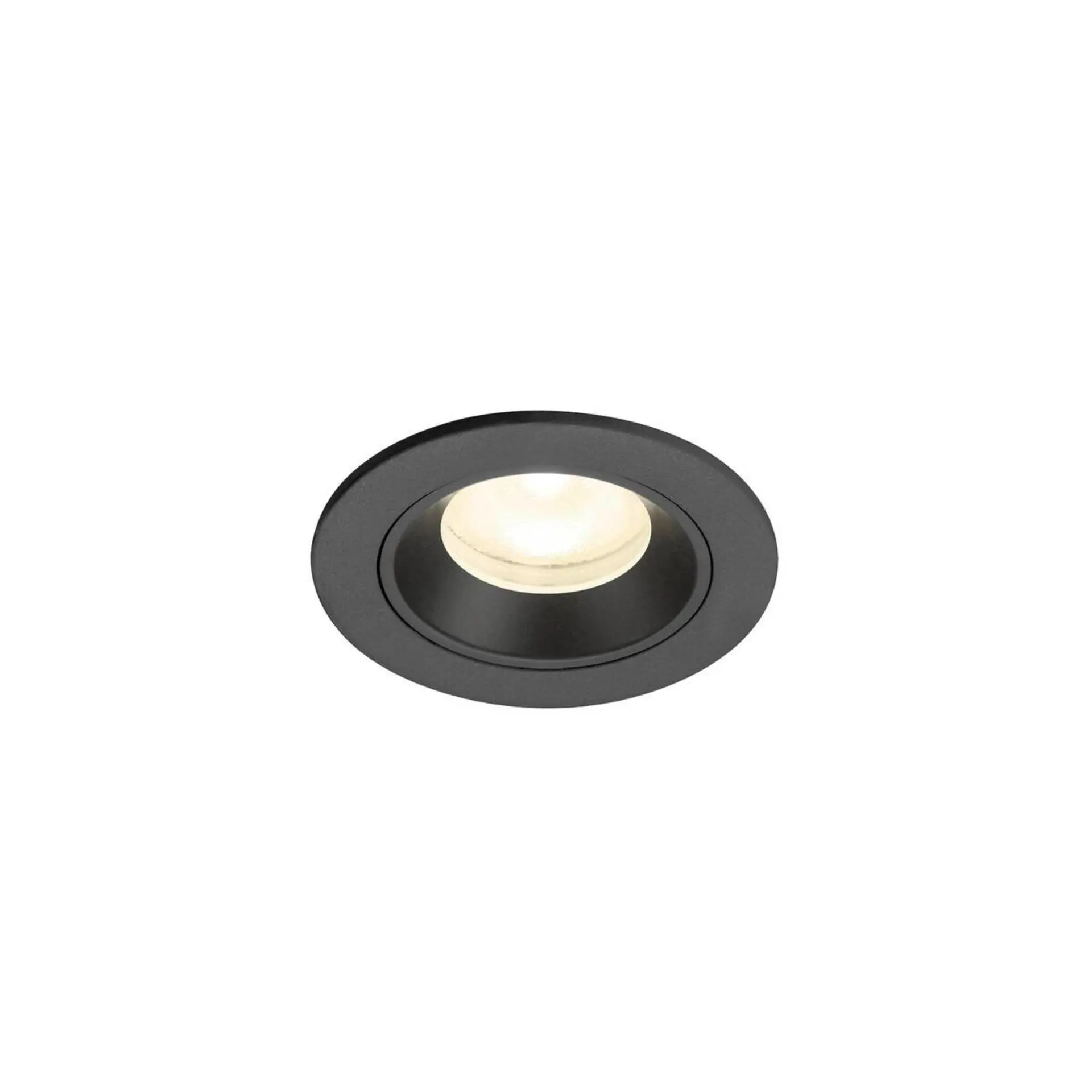 LA 1009313 NUMINOS® XS Stropní vestavné svítidlo, 4000 K, 55°, IP20, kulaté, černé - BIG WHITE (SLV)