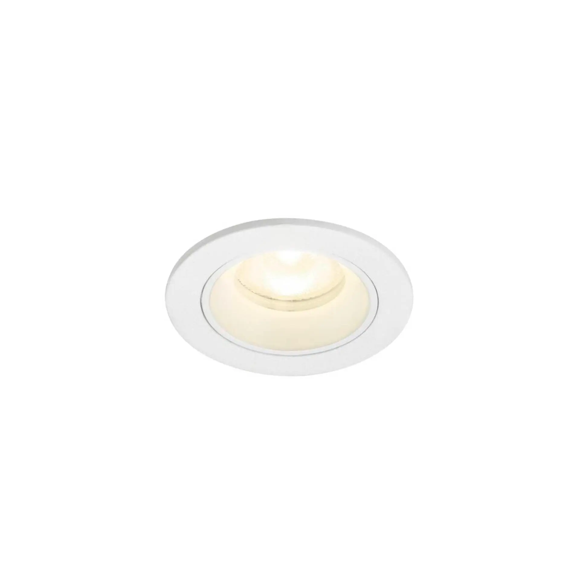 LA 1009323 NUMINOS® XS Stropní vestavné svítidlo, 4000 K, 55°, IP20, kulaté, bílé - BIG WHITE (SLV)