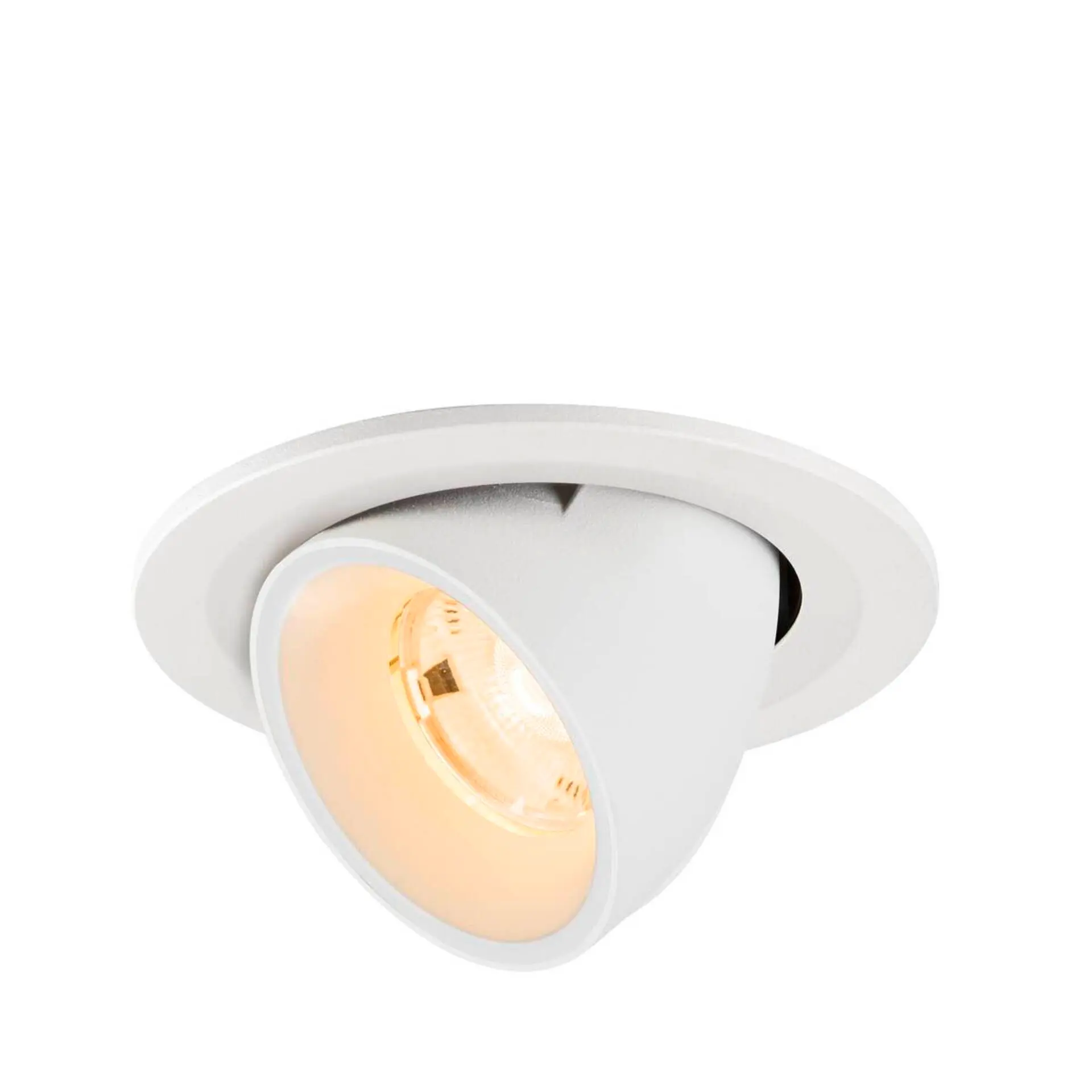 LA 1009389 NUMINOS® GIMBLE S Stropní vestavné svítidlo, 2700 K, 20°, IP20, kulaté, bílé - BIG WHITE (SLV)
