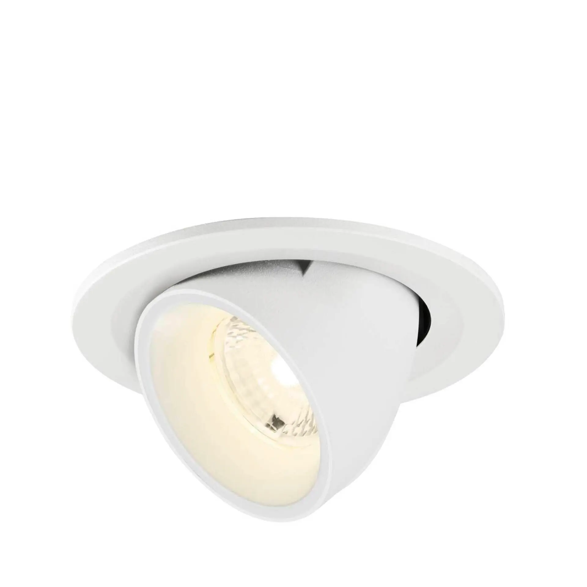 BIG WHITE SLV NUMINOS GIMBLE S Stropní vestavné svítidlo, 4000 K, 40°, IP20, kulaté, bílé 1009428