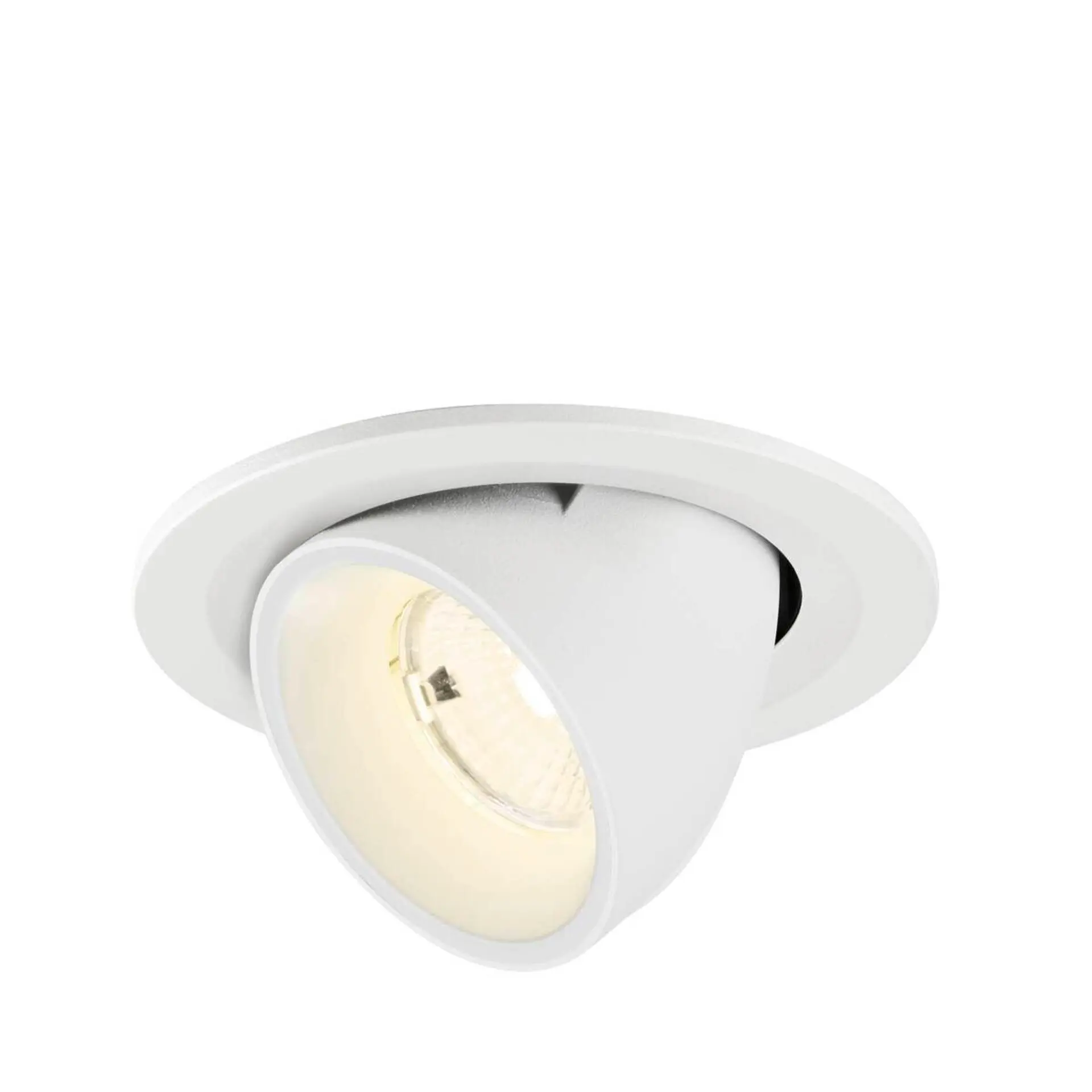 LA 1009431 NUMINOS® GIMBLE S Stropní vestavné svítidlo, 4000 K, 55°, IP20, kulaté, bílé - BIG WHITE (SLV)