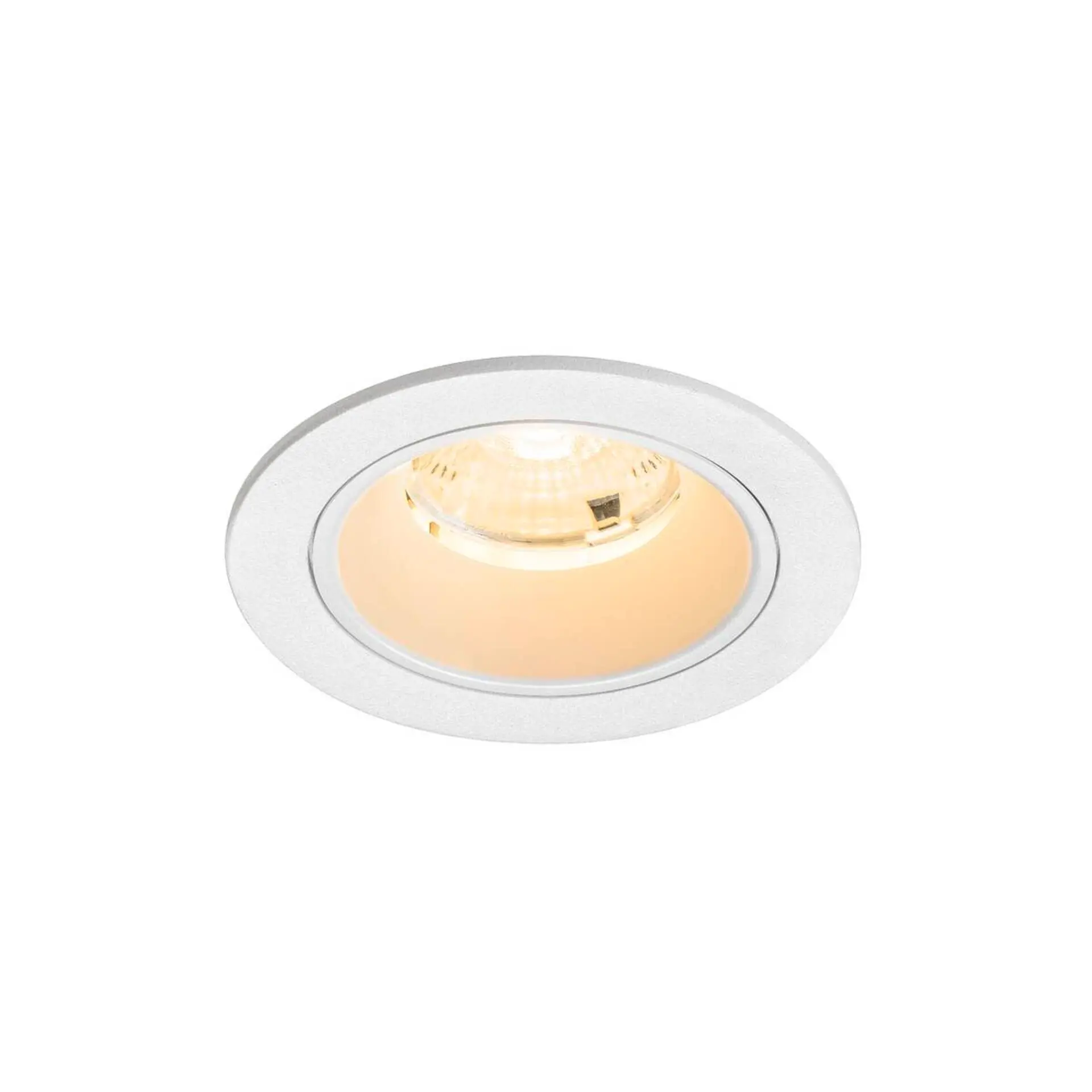 LA 1009467 NUMINOS® S Stropní vestavné svítidlo, 3000 K, 55°, IP20, kulaté, bílé - BIG WHITE (SLV)