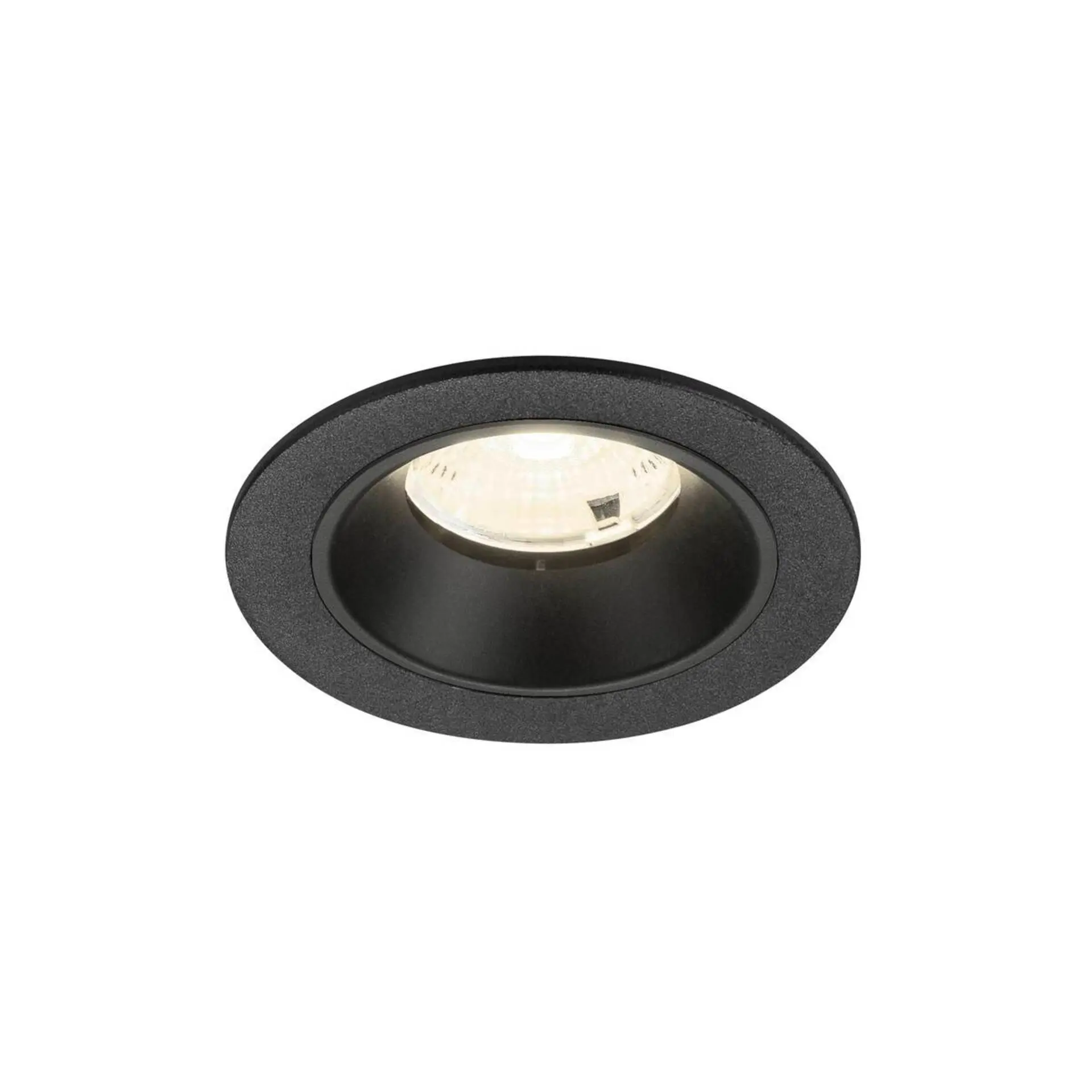 LA 1009475 NUMINOS® S Stropní vestavné svítidlo, 4000 K, 55°, IP20, kulaté, černé - BIG WHITE (SLV)