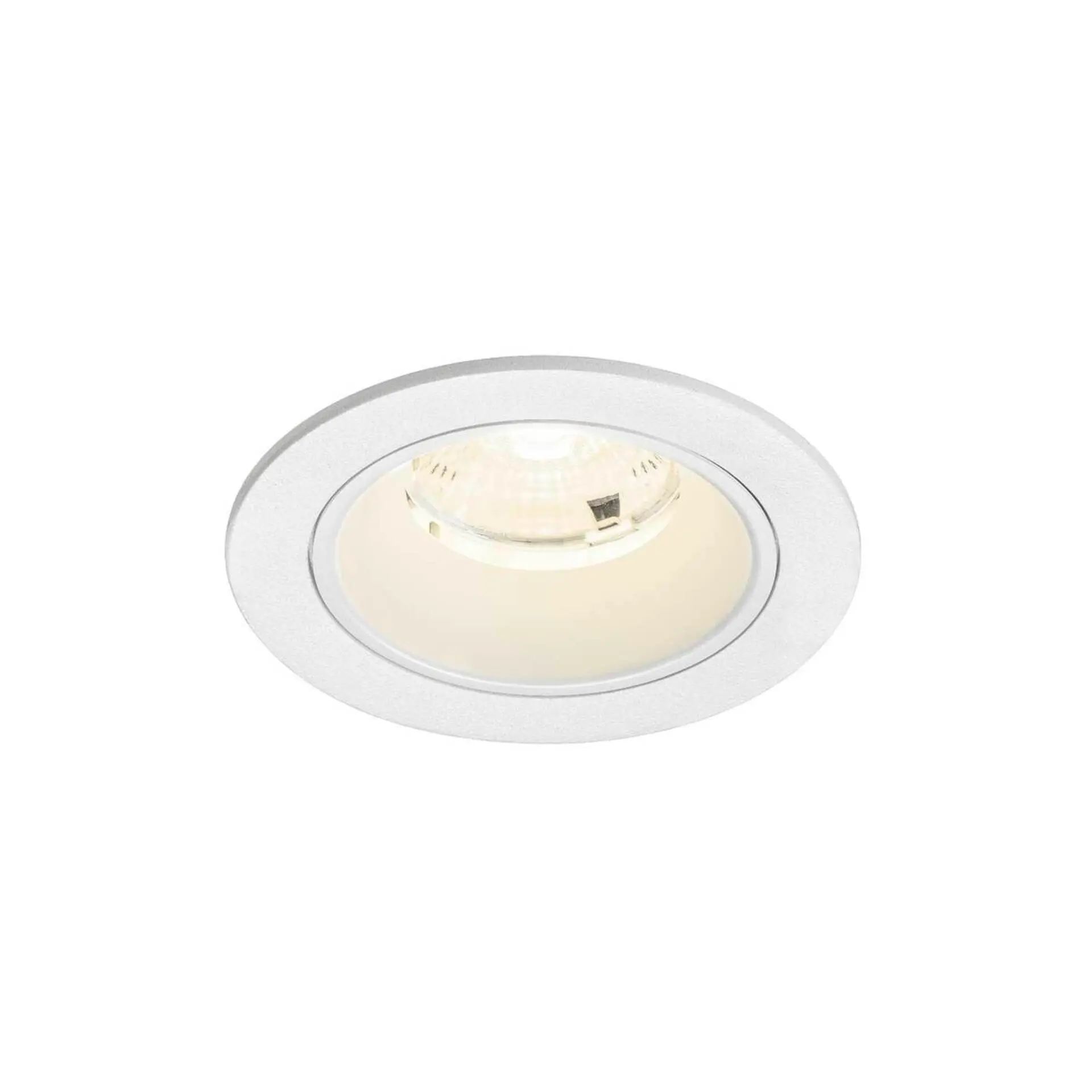 LA 1009485 NUMINOS® S Stropní vestavné svítidlo, 4000 K, 55°, IP20, kulaté, bílé - BIG WHITE (SLV)