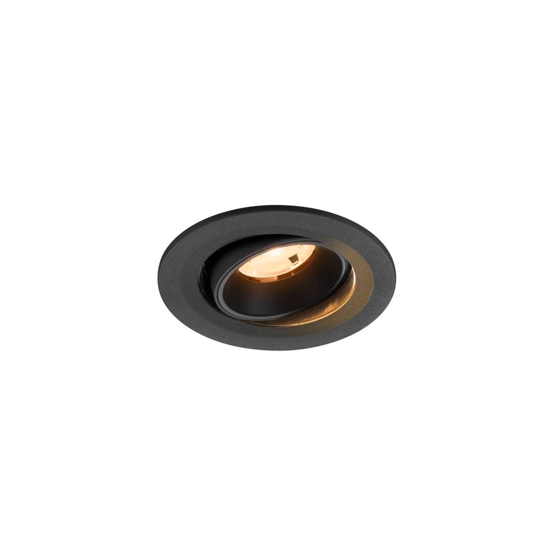 LA 1009487 NUMINOS® MOVE S Stropní vestavné svítidlo, 2700 K, 20°, IP20, kulaté, černé - BIG WHITE (SLV)