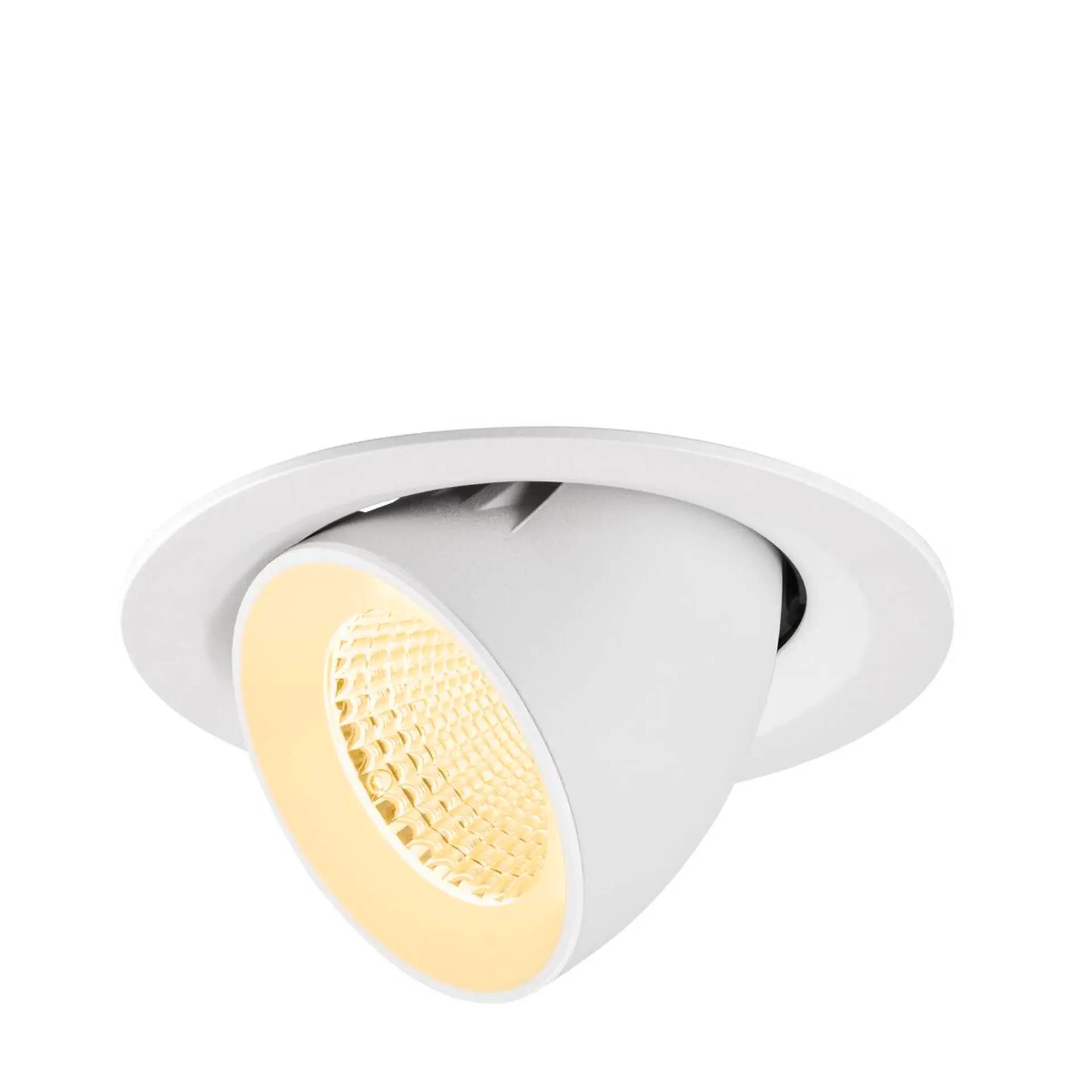LA 1009572 NUMINOS® GIMBLE M Stropní vestavné svítidlo, 3000 K, 40°, bílá - BIG WHITE (SLV)