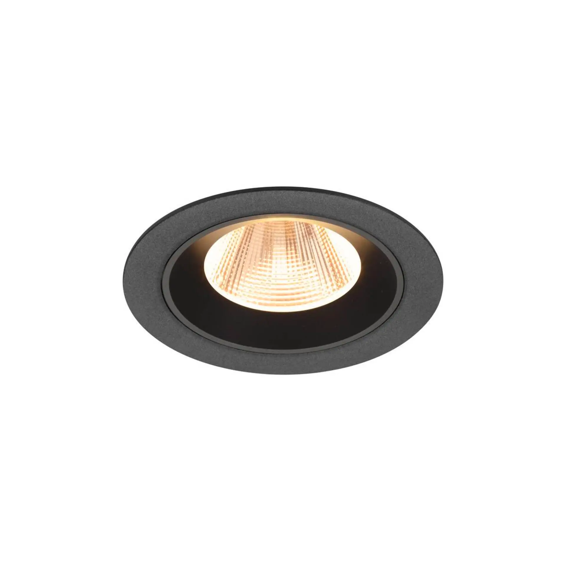 LA 1009595 NUMINOS® M Stropní vestavné svítidlo, 2700 K, 20°, IP20, kulaté, černé - BIG WHITE (SLV)