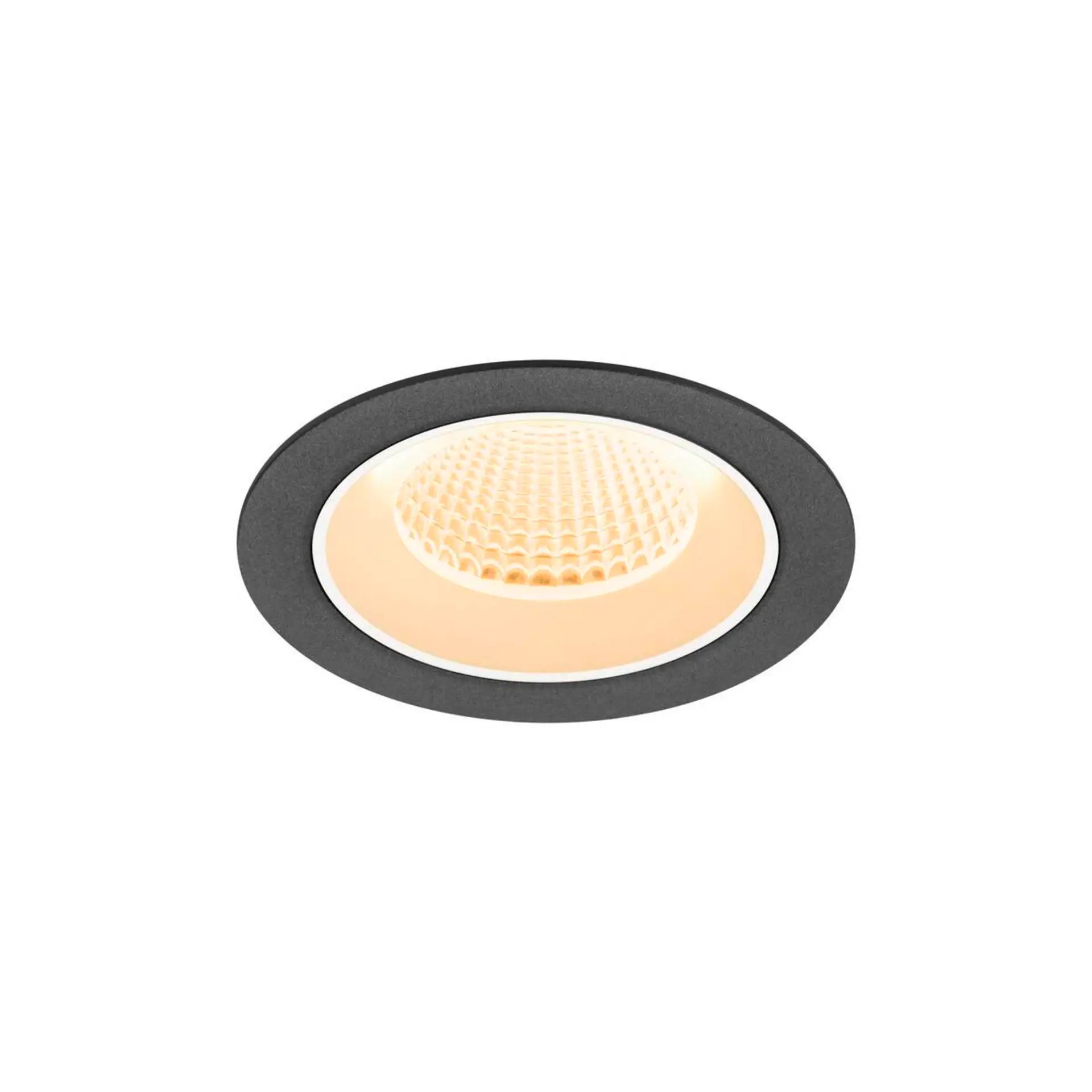 LA 1009599 NUMINOS® M Stropní vestavné svítidlo, 2700 K, 40°, IP20, kulaté, černé / bílé - BIG WHITE (SLV)