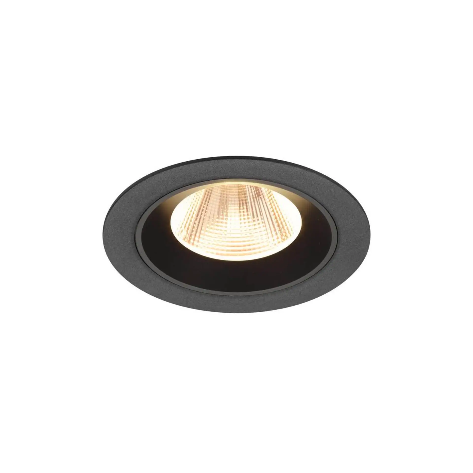 LA 1009613 NUMINOS® M Stropní vestavné svítidlo, 3000 K, 20°, IP20, kulaté, černé - BIG WHITE (SLV)