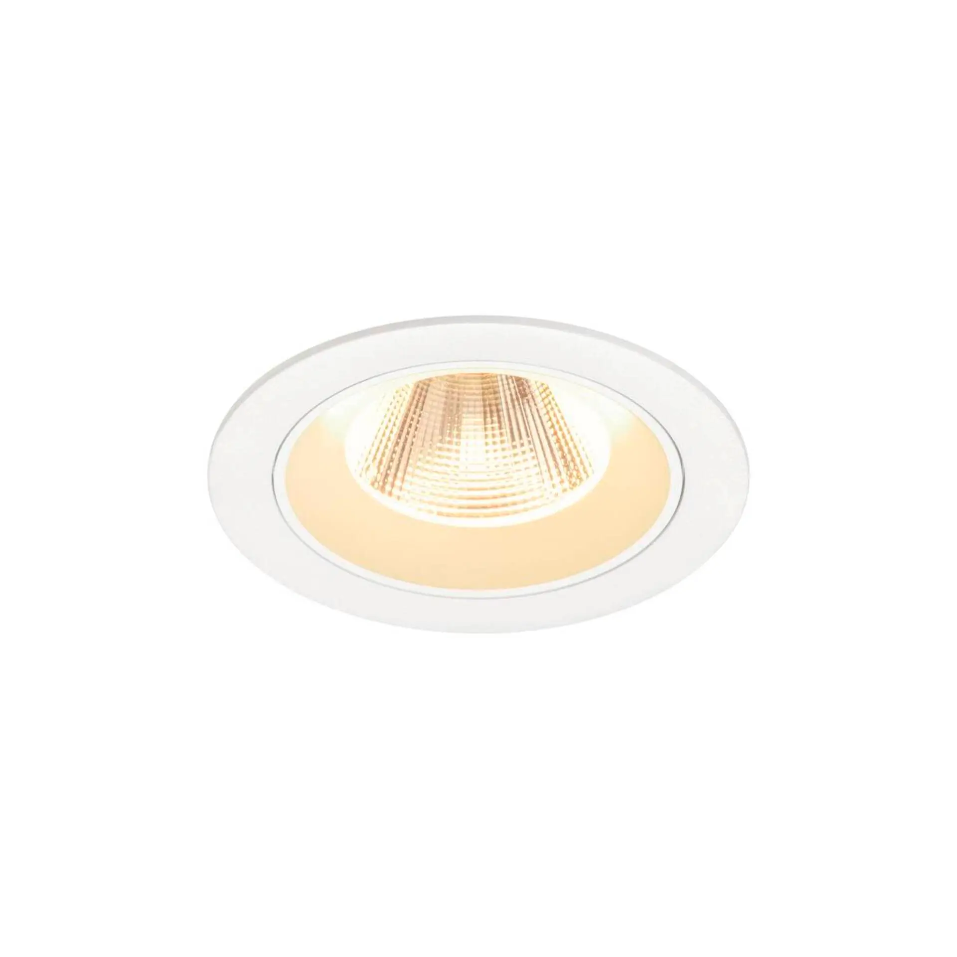 LA 1009623 NUMINOS® M Stropní vestavné svítidlo, 3000 K, 20°, IP20, kulaté, bílé - BIG WHITE (SLV)