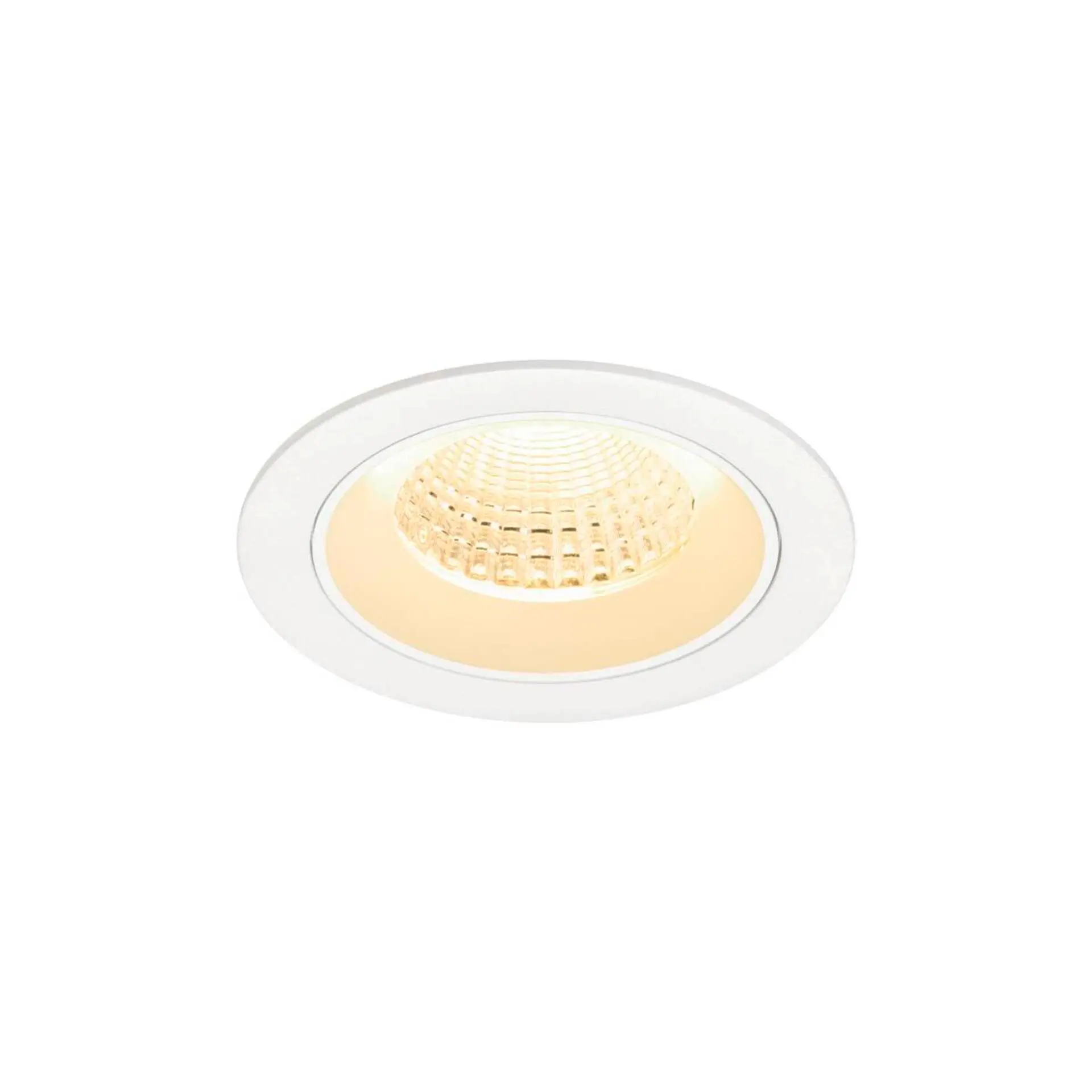 LA 1009629 NUMINOS® M Stropní vestavné svítidlo, 3000 K, 55°, IP20, kulaté, bílé - BIG WHITE (SLV)